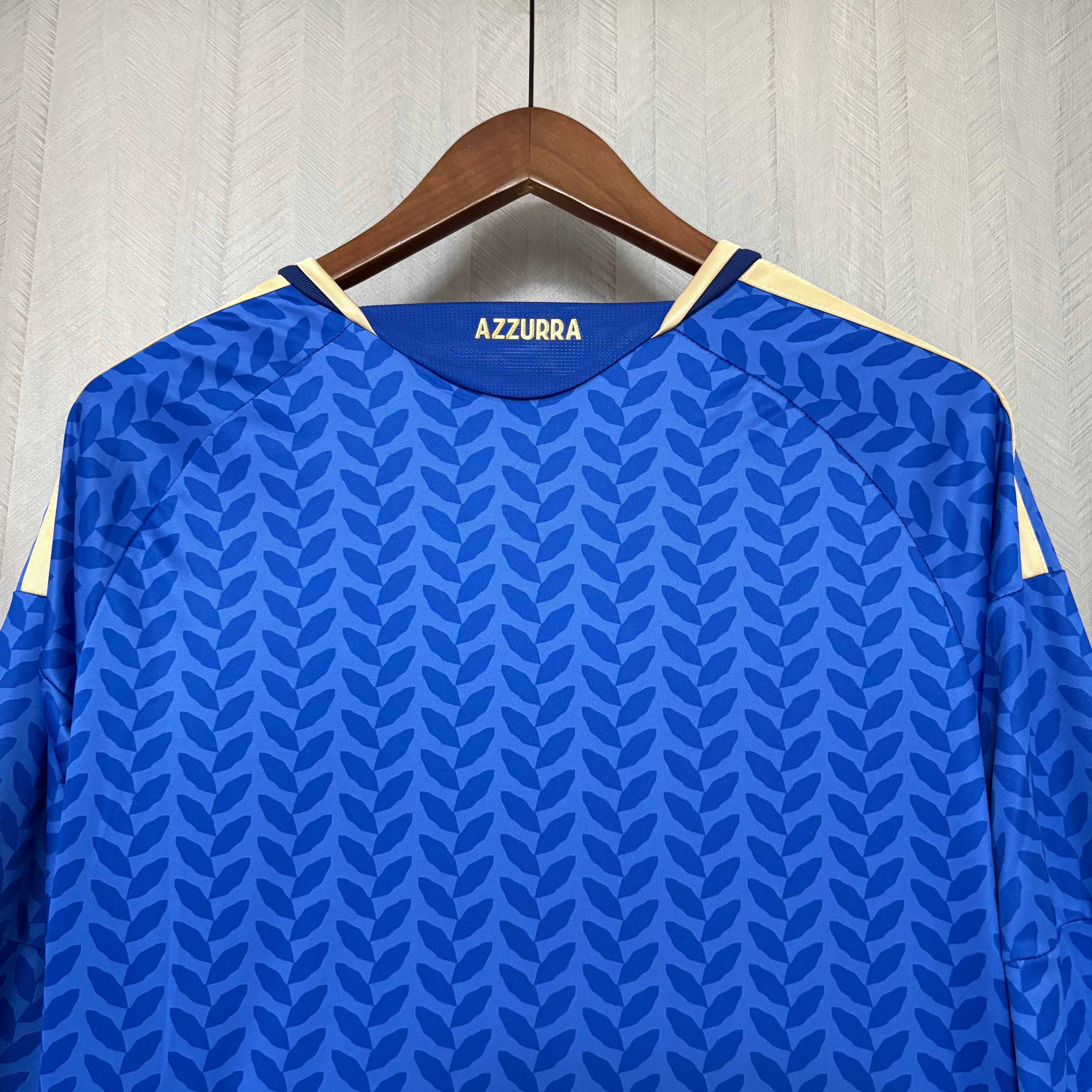 Long Sleeve 2026/27 Italy Home Jersey
