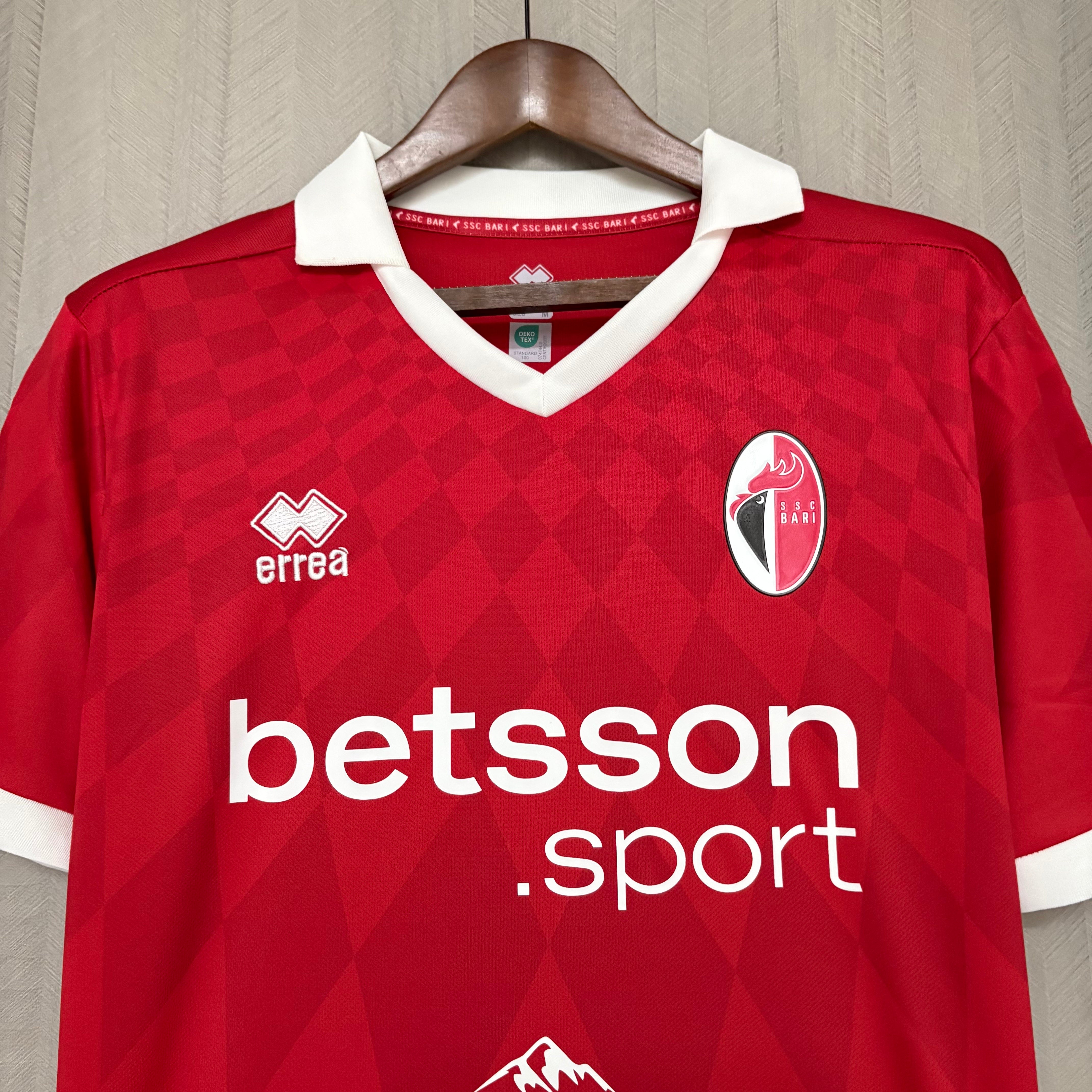 26/27 Bari Red Jersey
