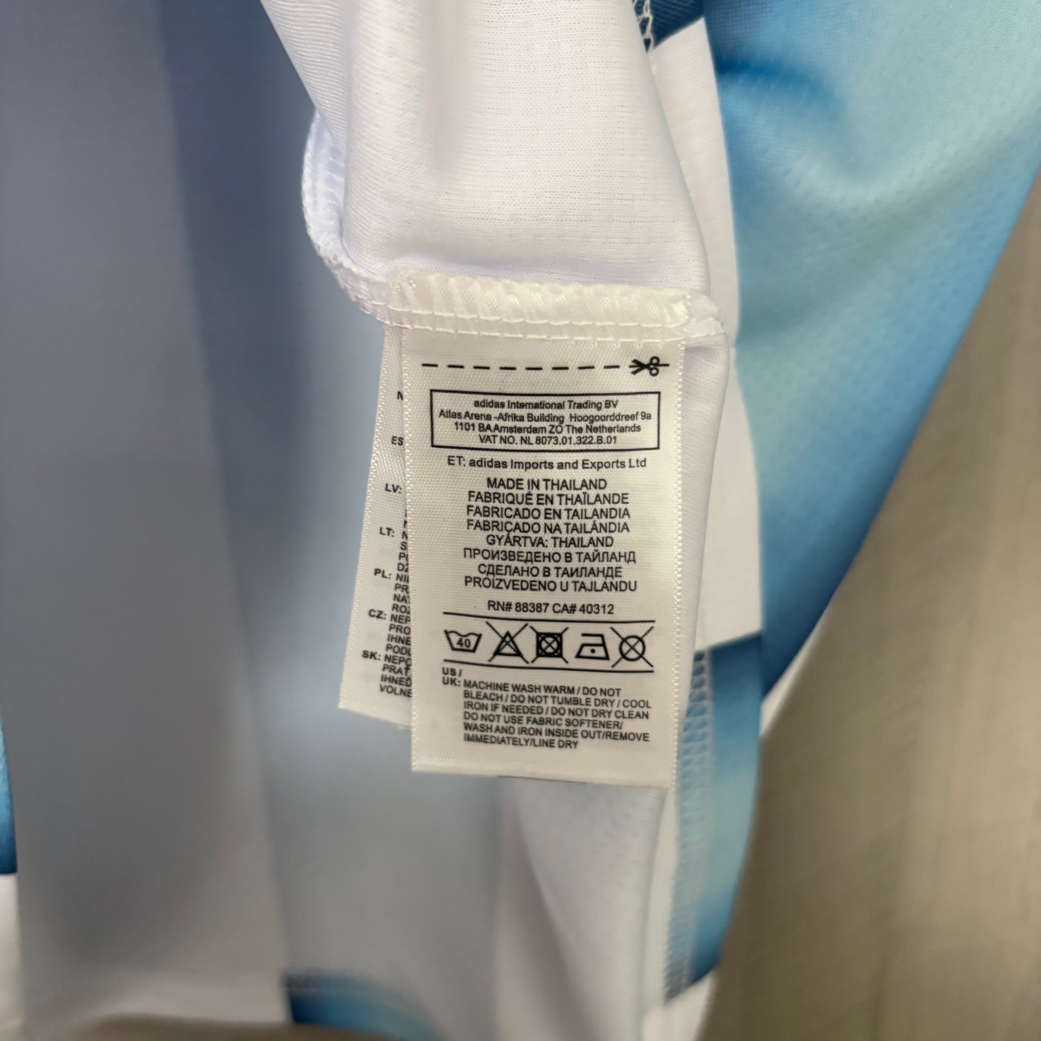 Long Sleeve 2026/27 Argentina Home Jersey
