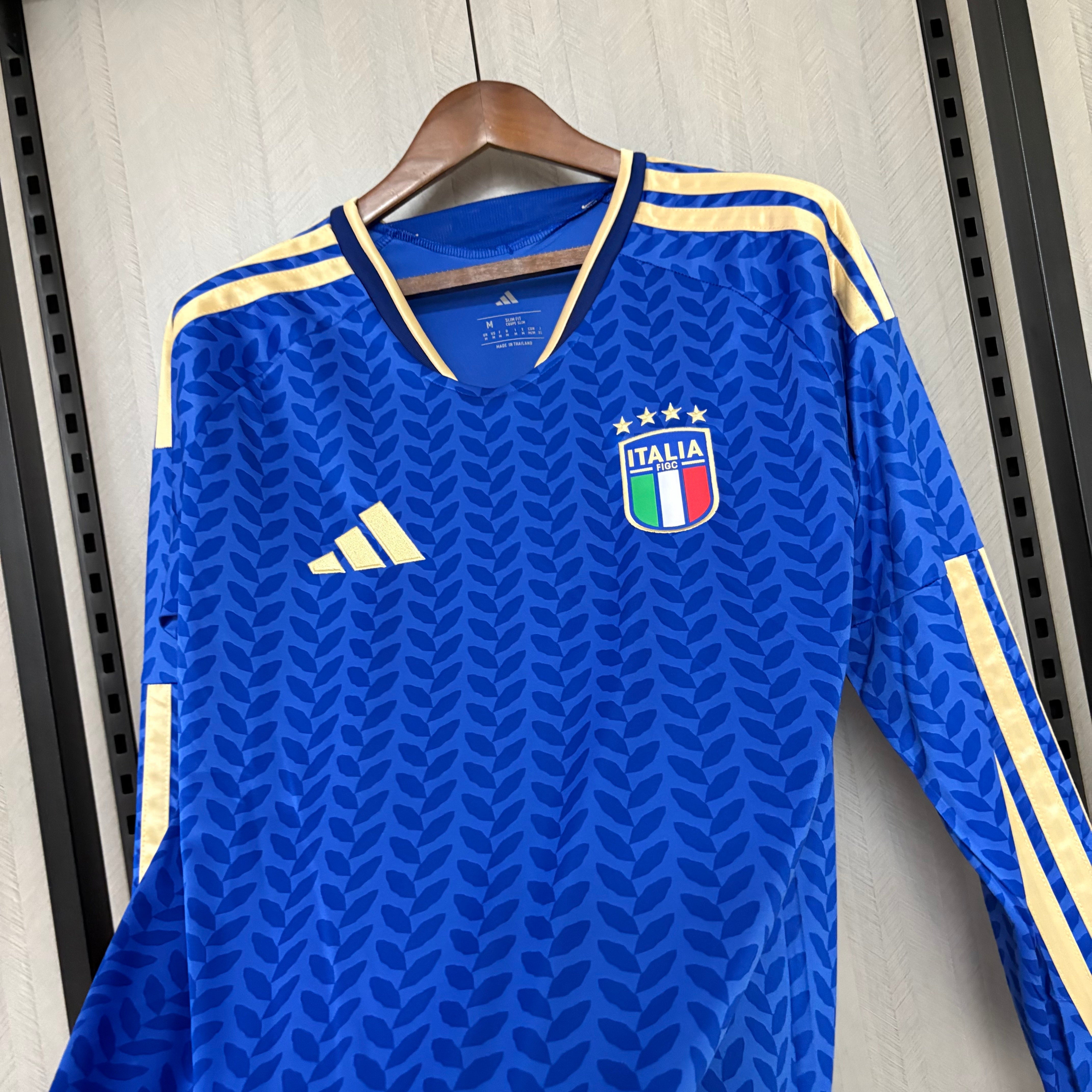 Long Sleeve 2026/27 Italy Home Jersey