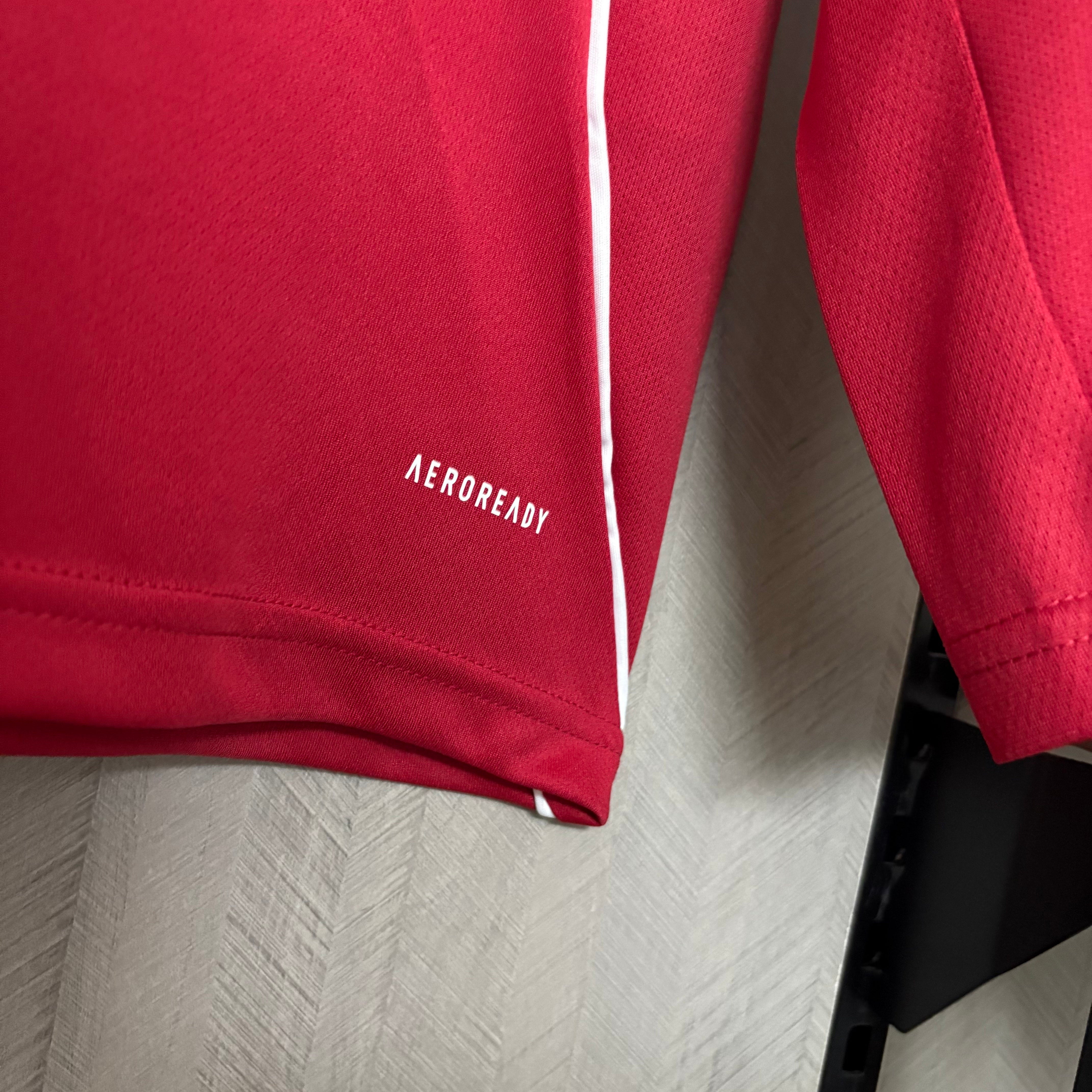 Long Sleeve 2025/26 Liverpool Home Jersey