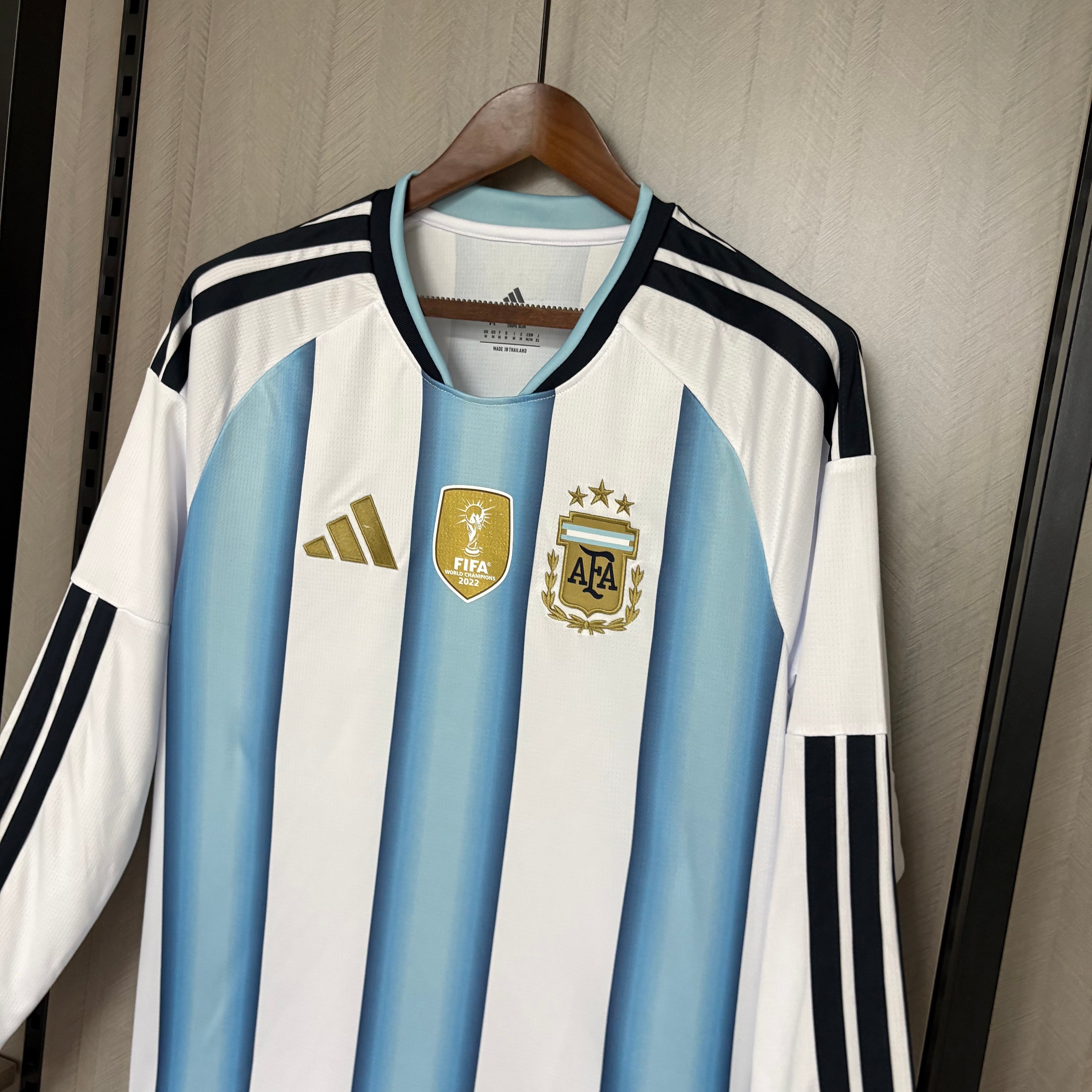 Long Sleeve 2026/27 Argentina Home Jersey