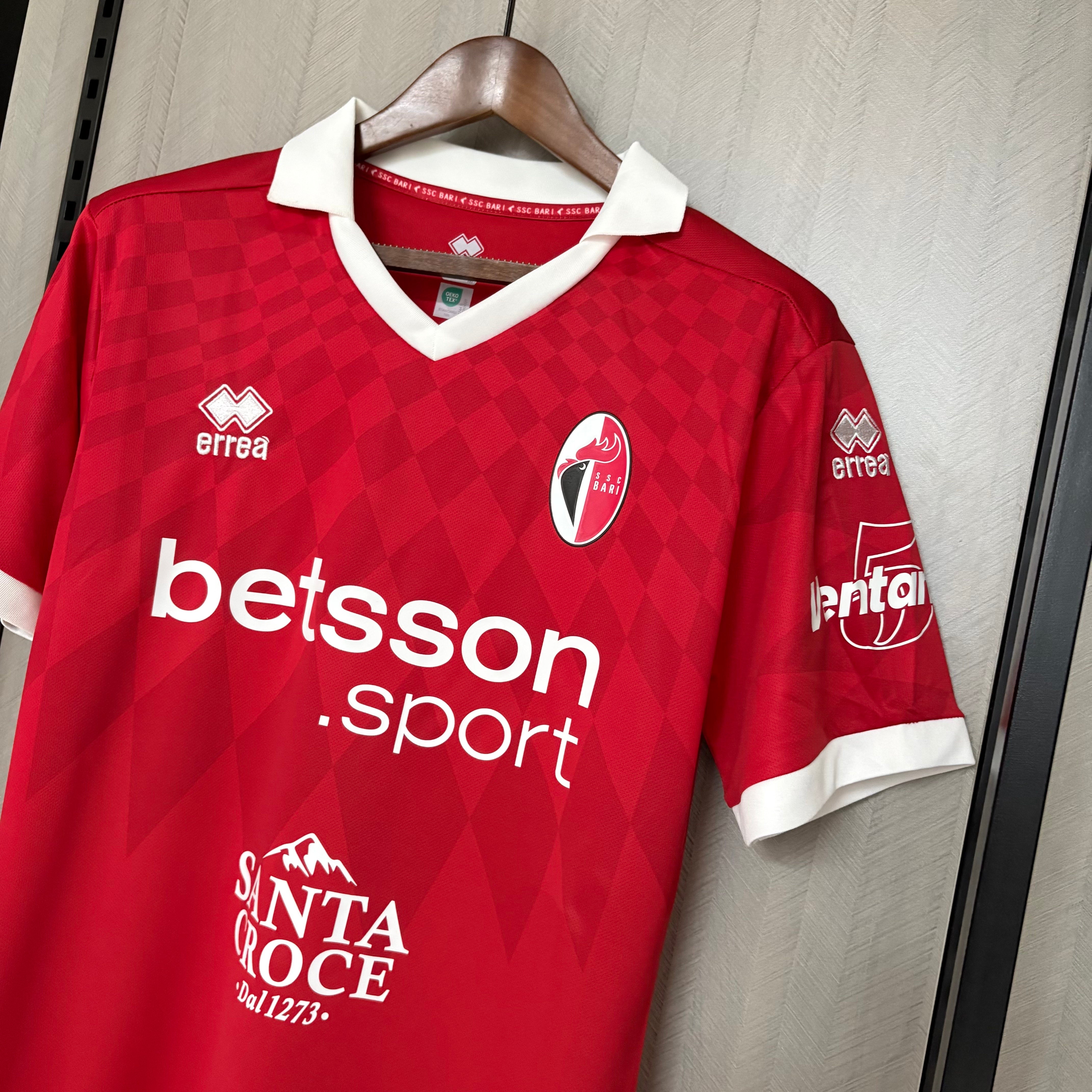 26/27 Bari Red Jersey