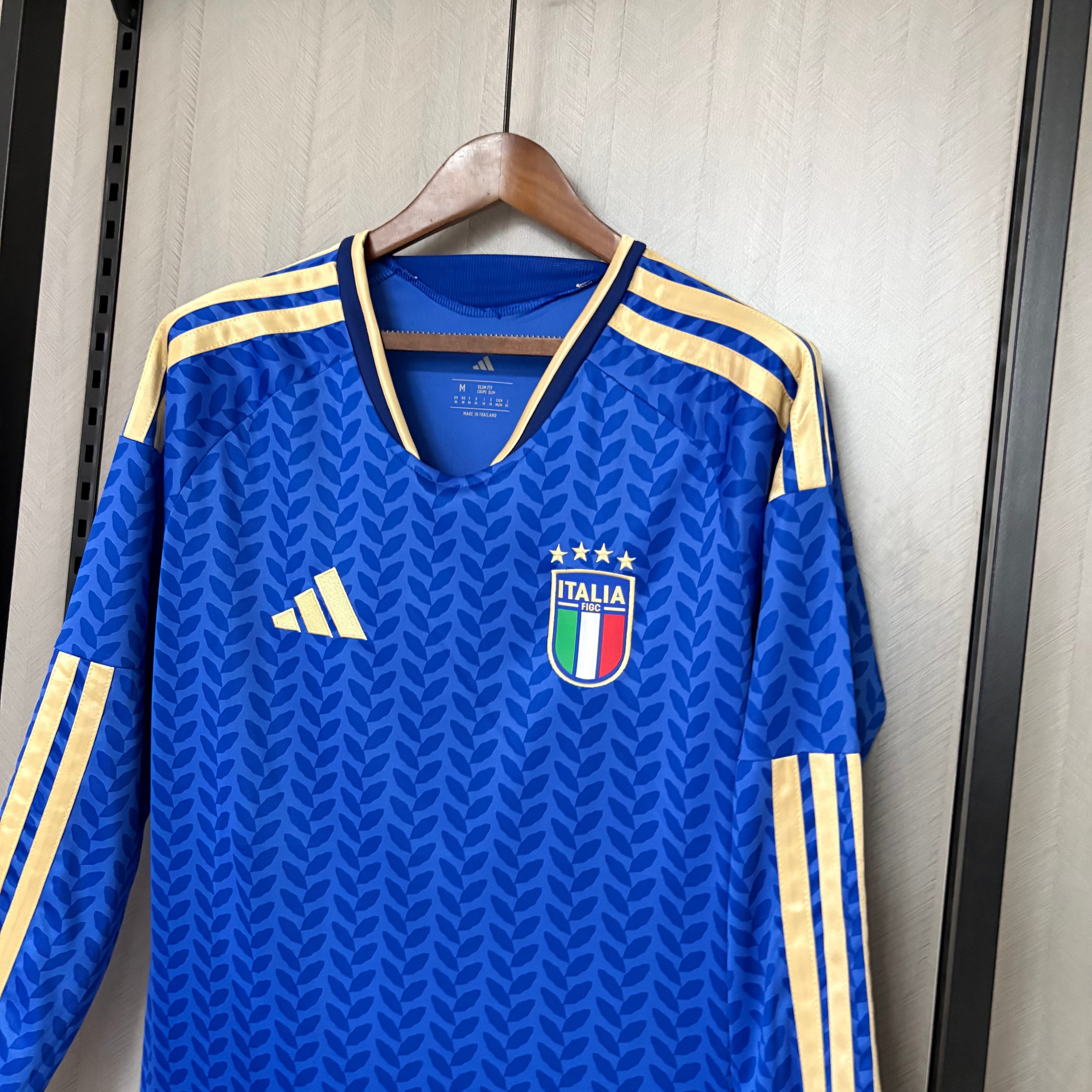 Long Sleeve 2026/27 Italy Home Jersey