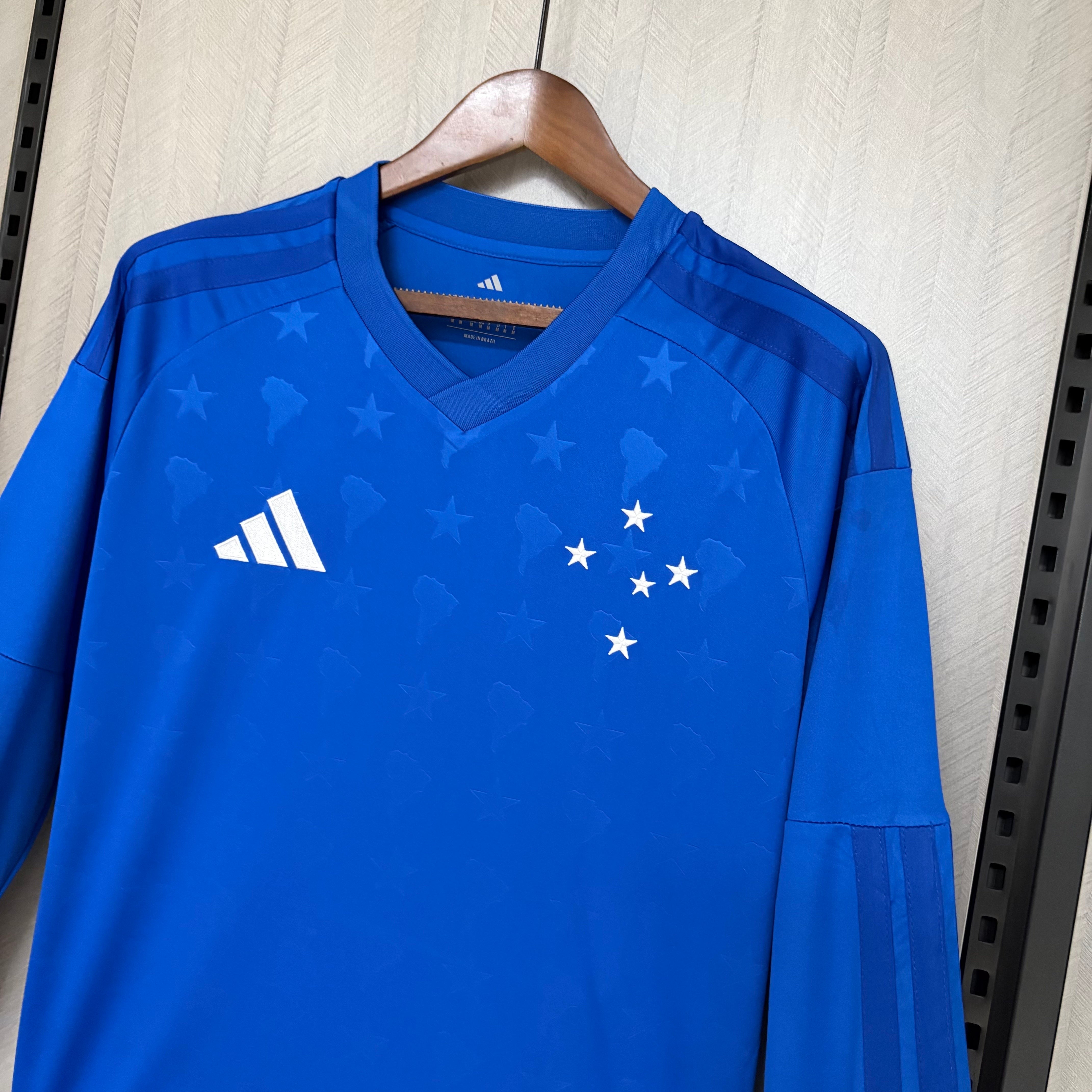 Long Sleeve 2026/27 Cruzeiro Home Jersey