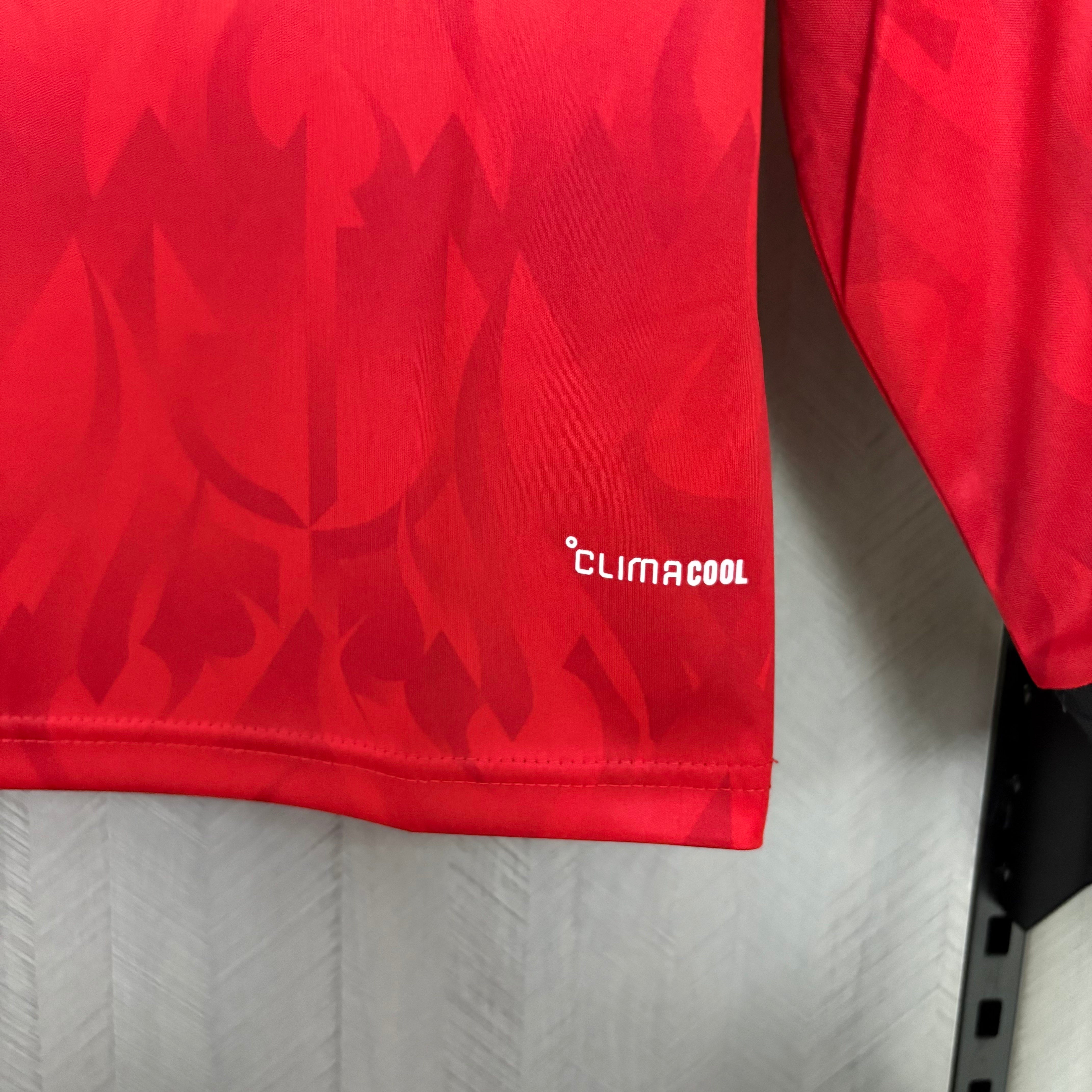Long Sleeve 2026/27 Belgium Home Jersey