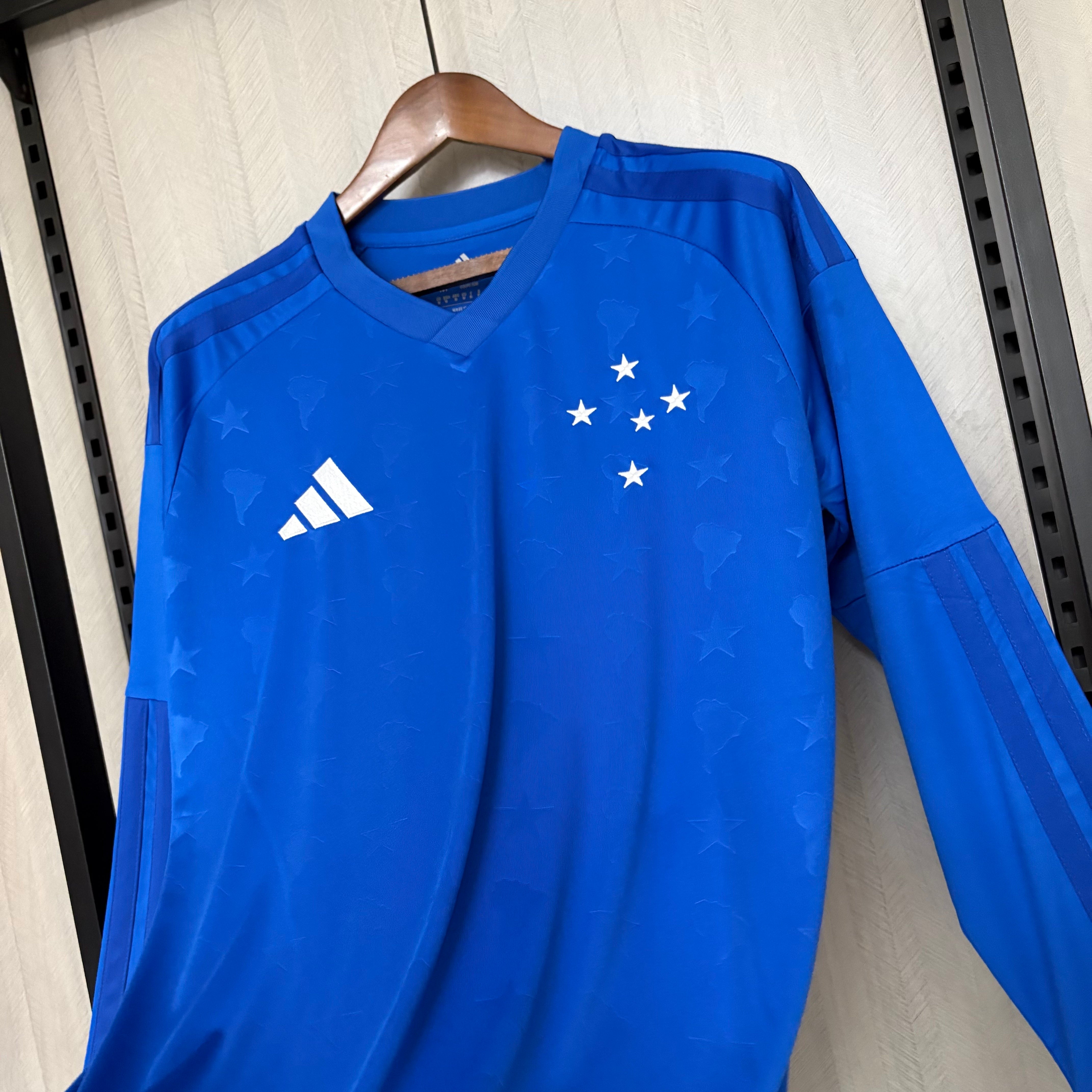 Long Sleeve 2026/27 Cruzeiro Home Jersey