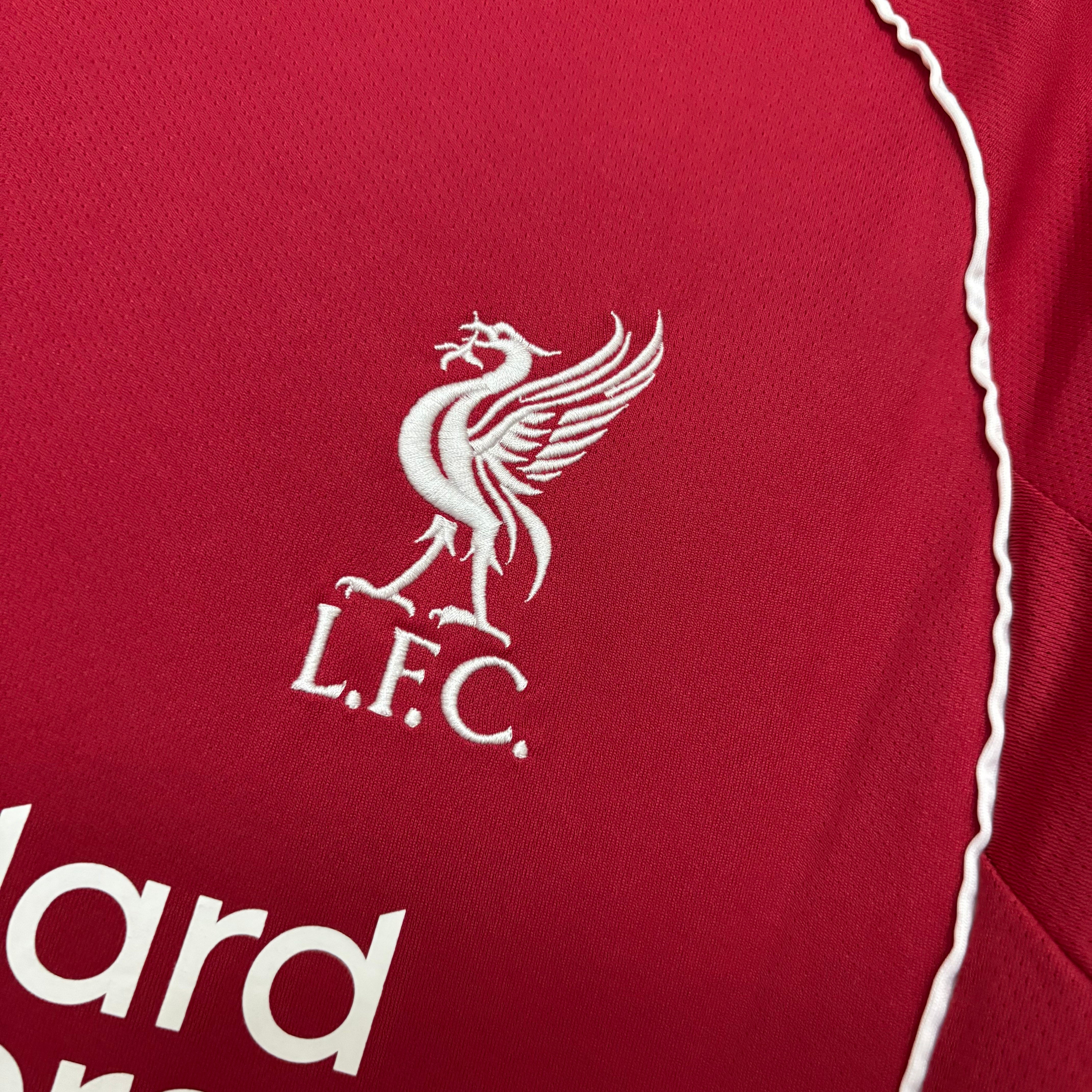 Long Sleeve 2025/26 Liverpool Home Jersey