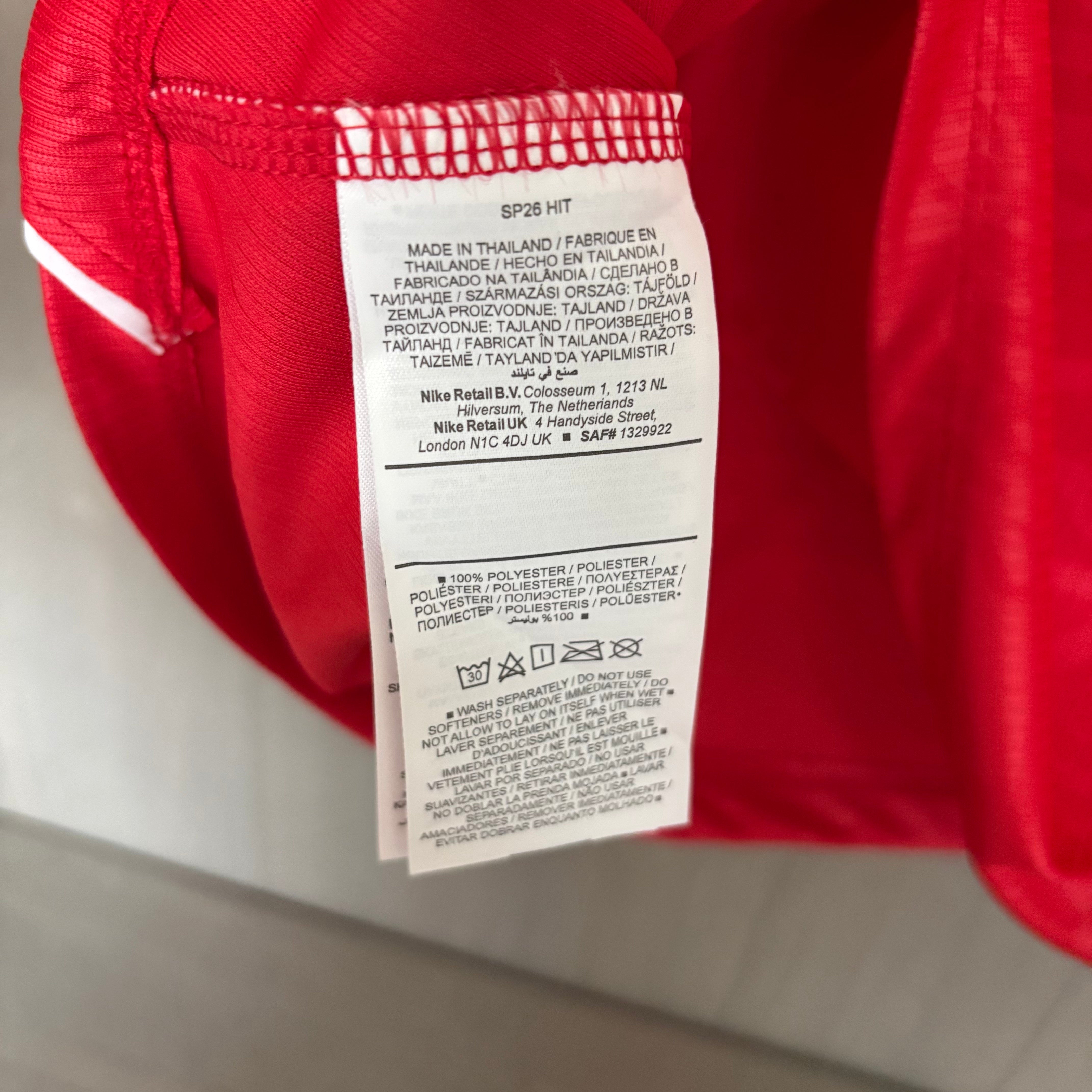 World Cup 2026 England Away Jersey