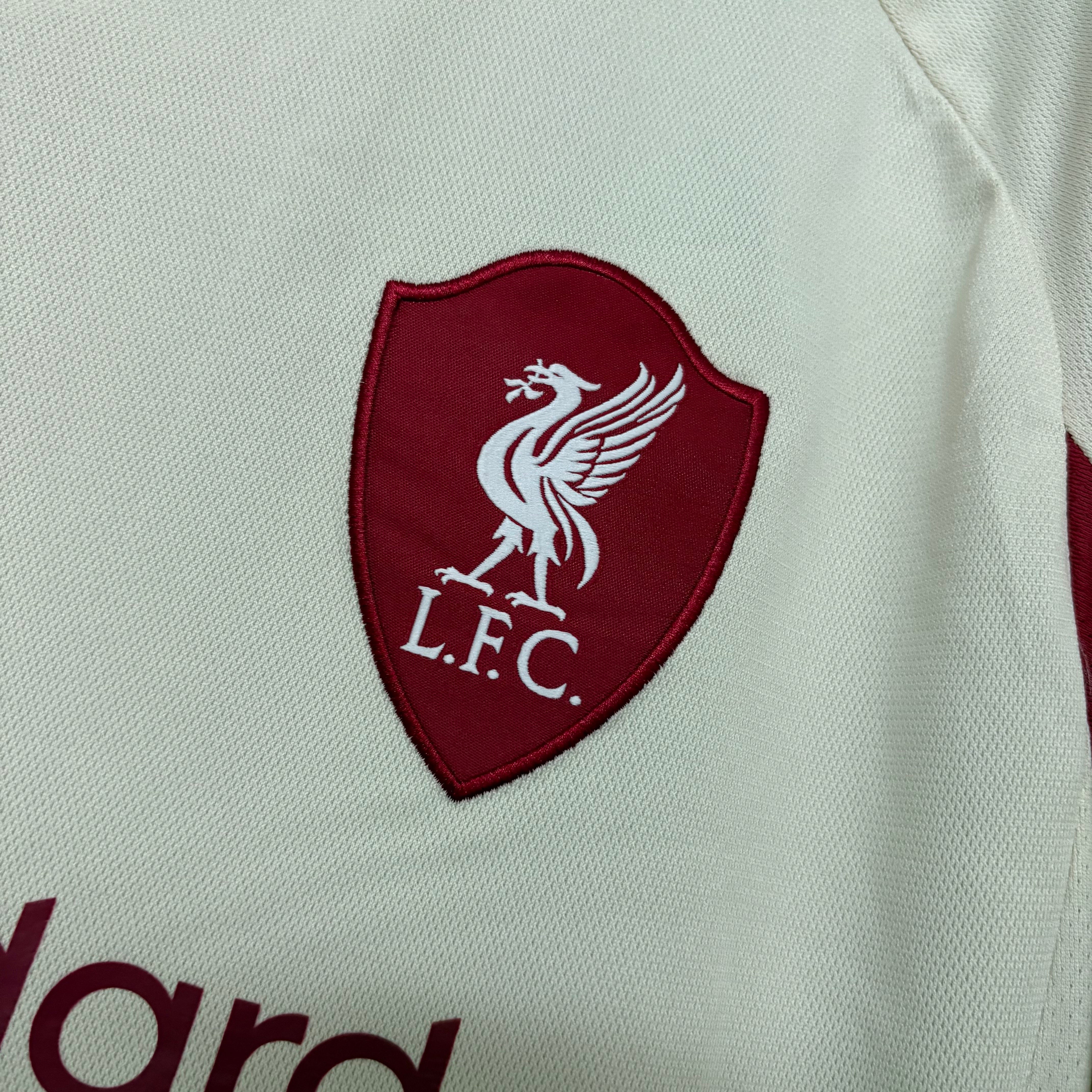Long Sleeve 2025/26 Liverpool Away Jersey