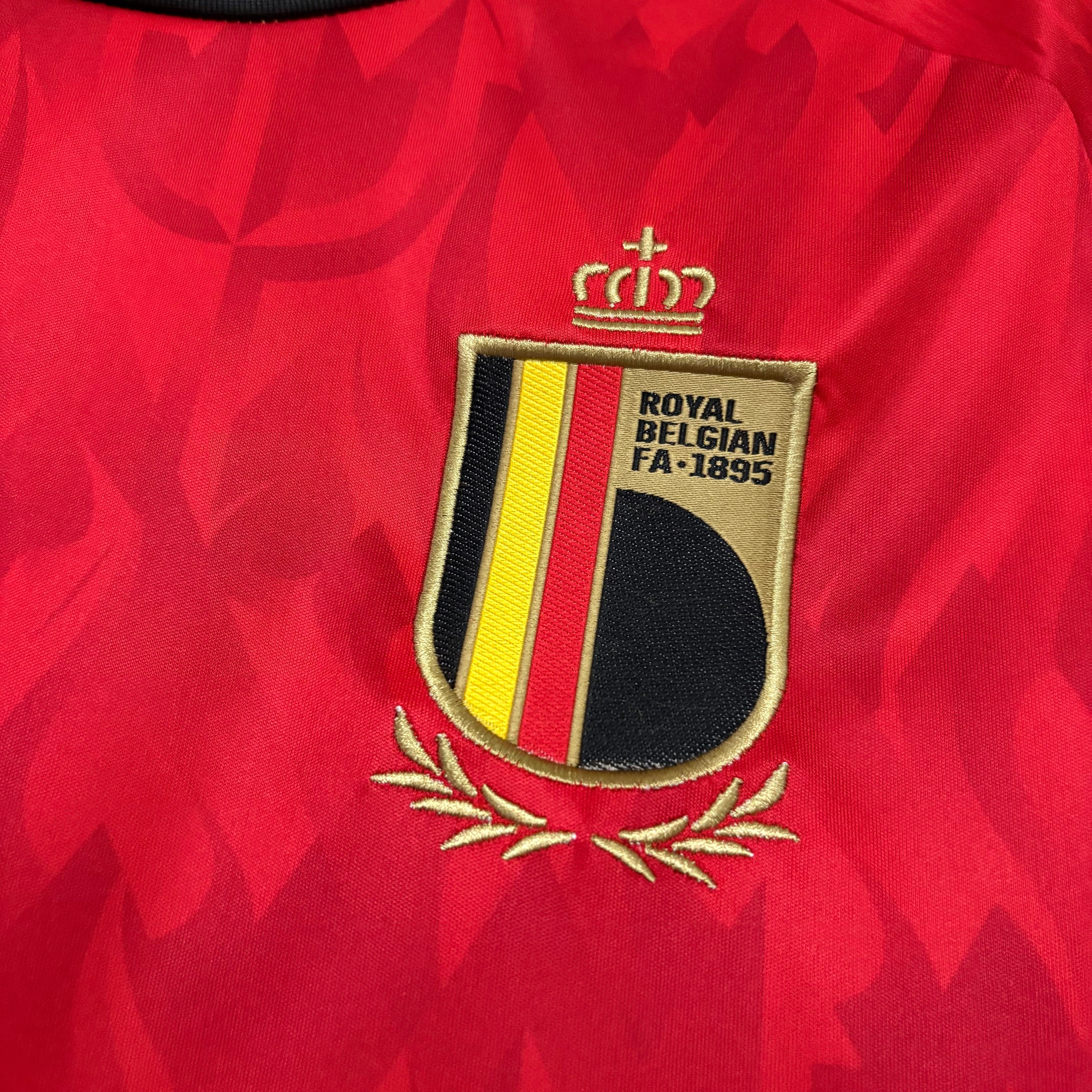 Long Sleeve 2026/27 Belgium Home Jersey
