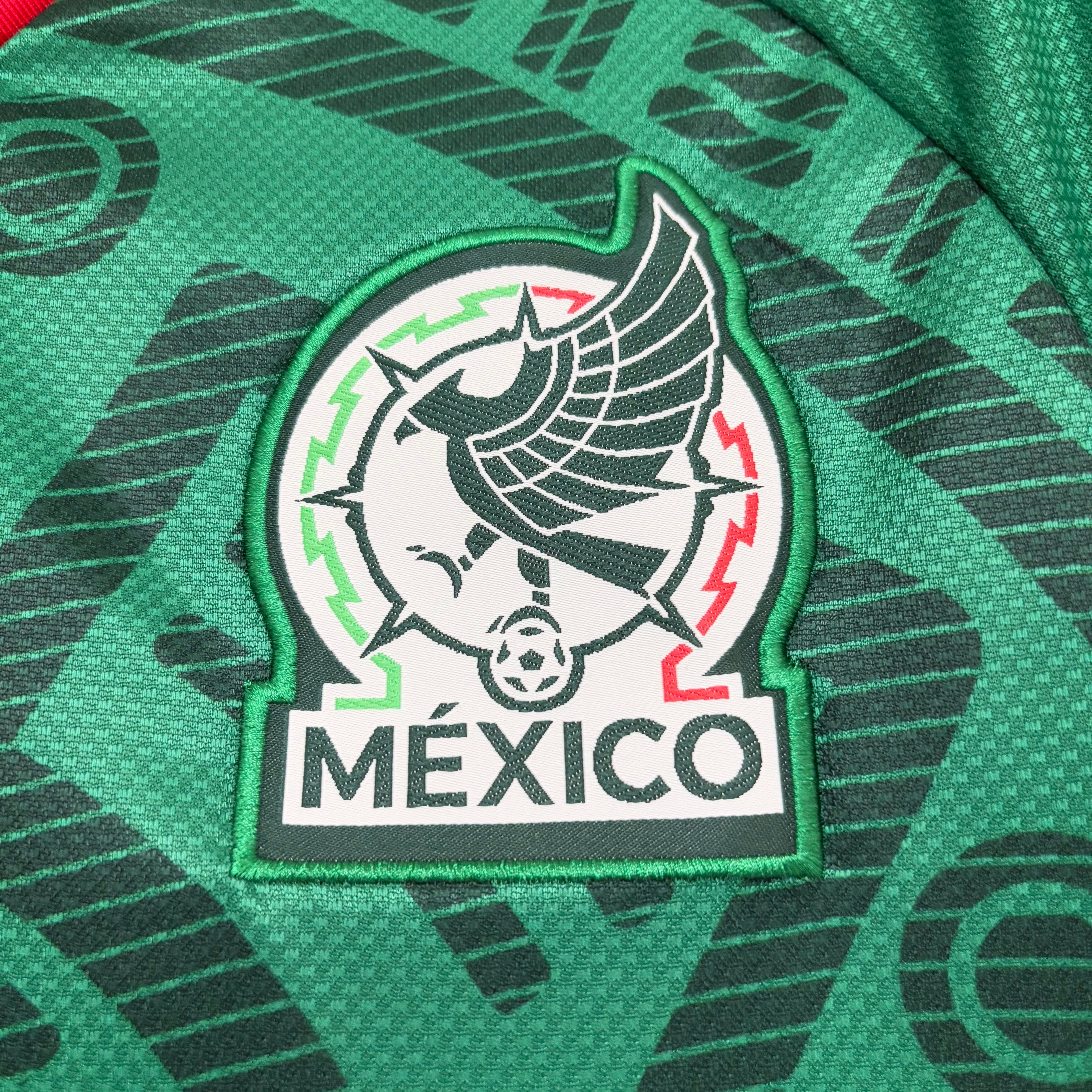 Long Sleeve 2026/27 Mexico Home Jersey