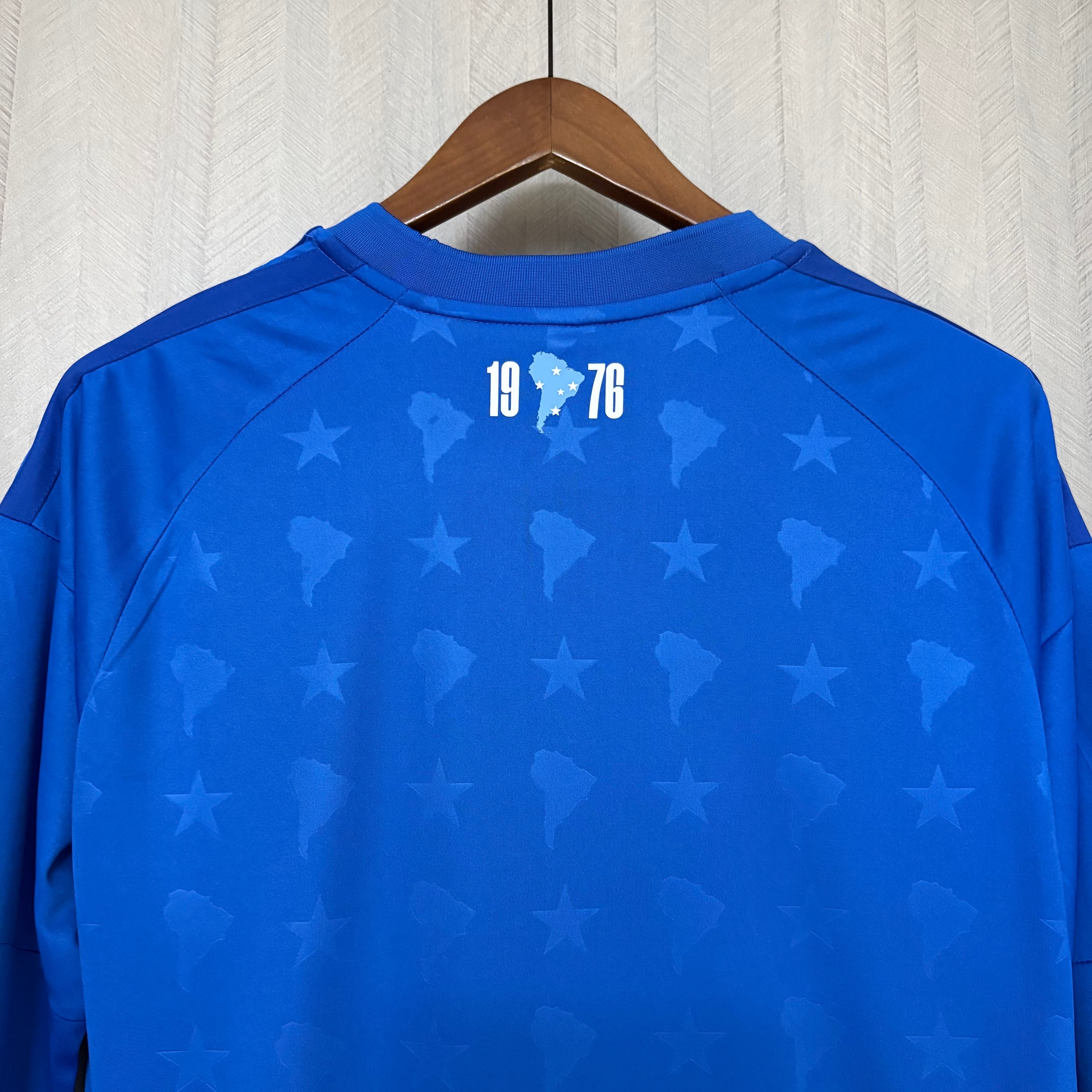 Long Sleeve 2026/27 Cruzeiro Home Jersey