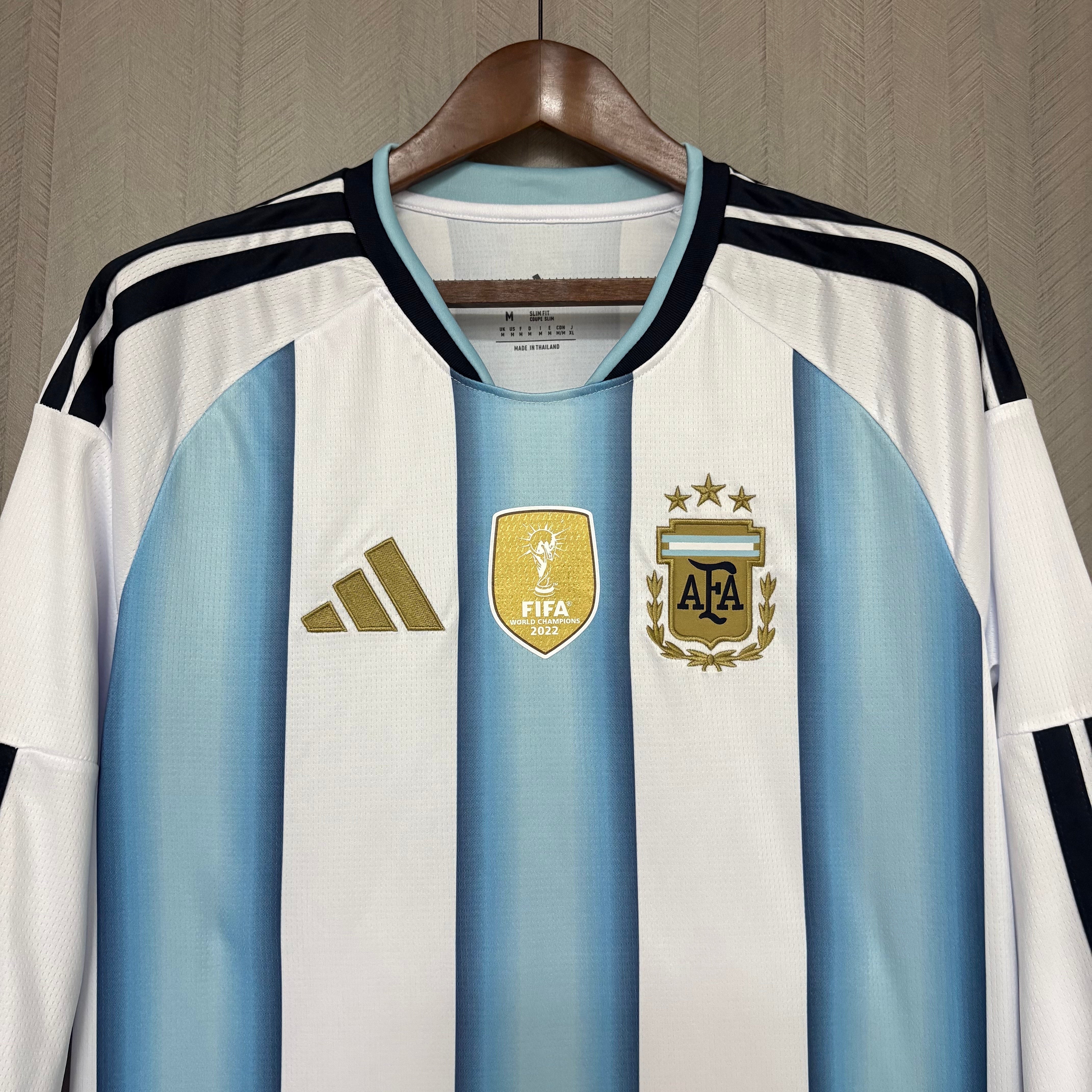Long Sleeve 2026/27 Argentina Home Jersey