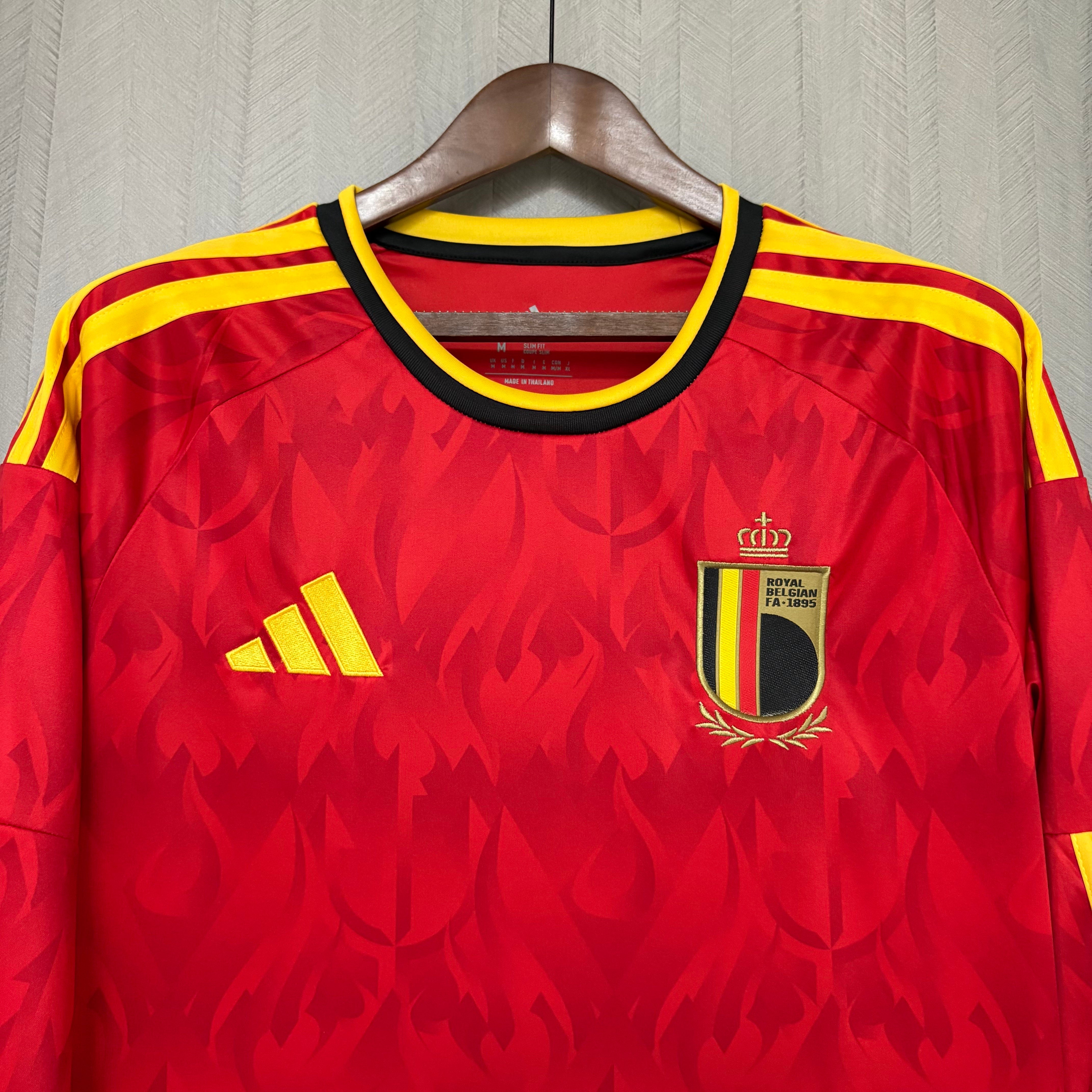 Long Sleeve 2026/27 Belgium Home Jersey
