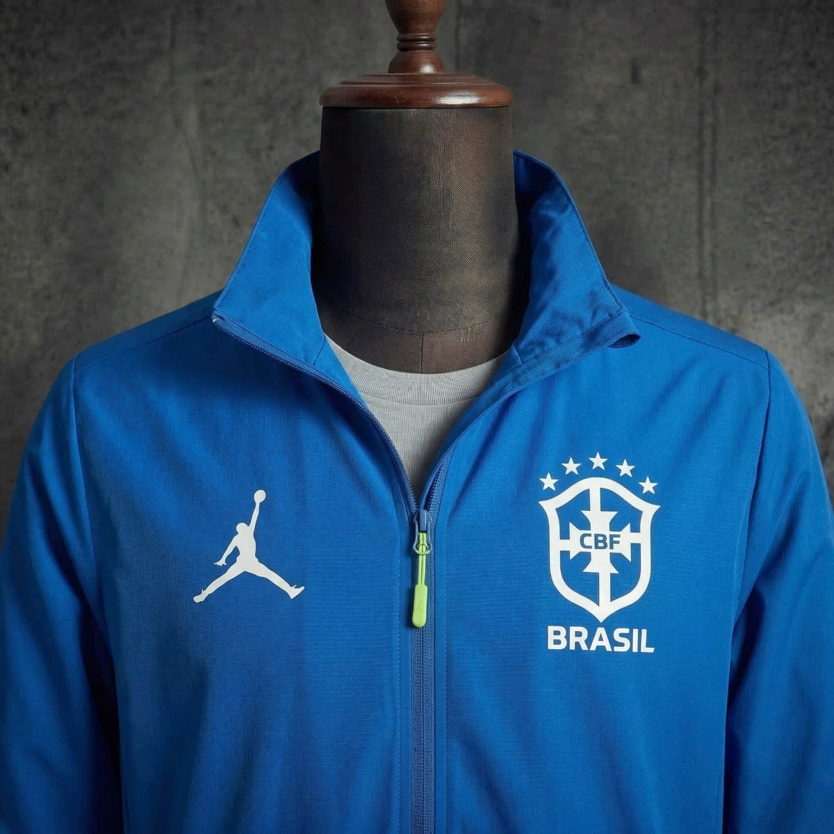 2026 Brazil Blue Windbreaker