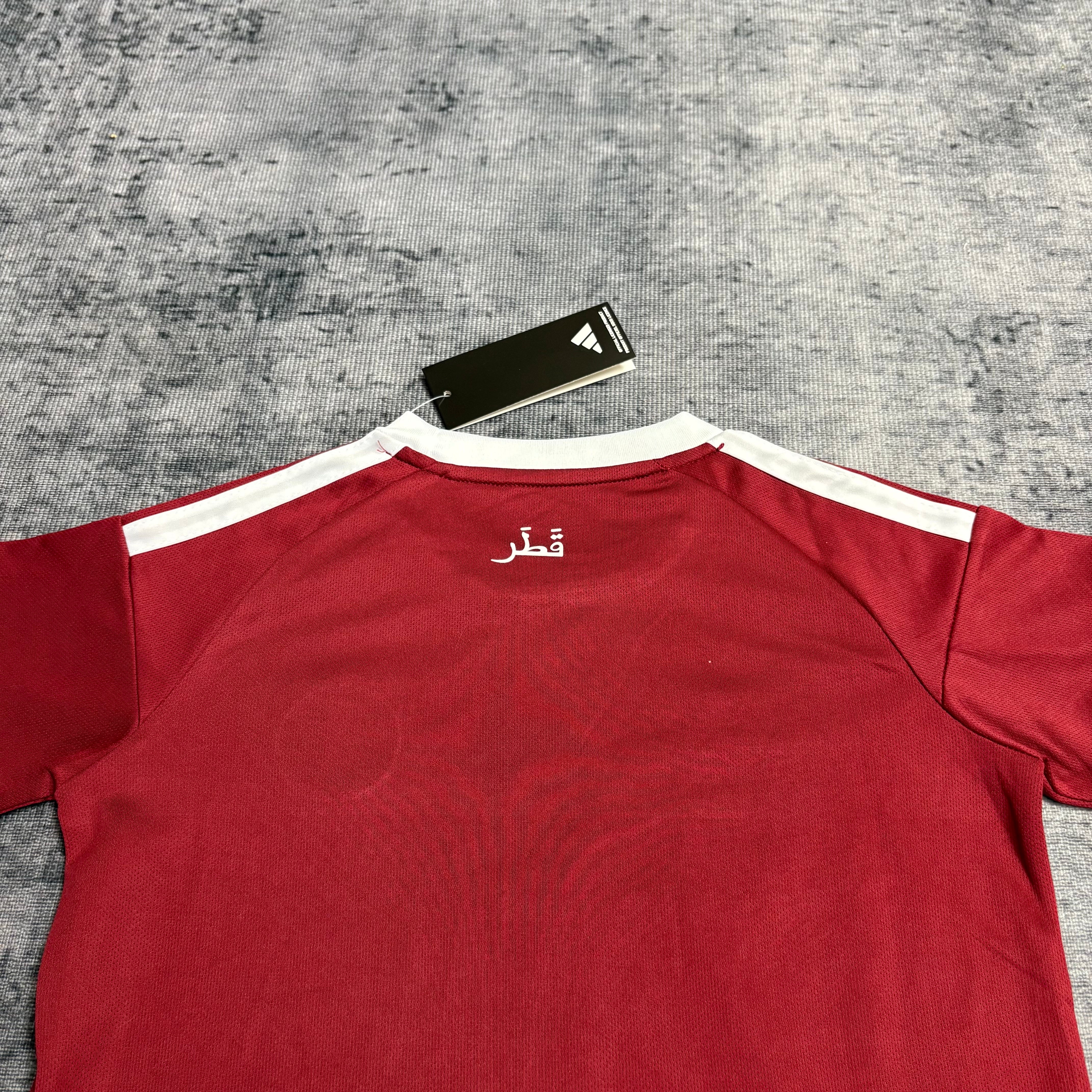 Kids 2026 Qatar Home Jersey