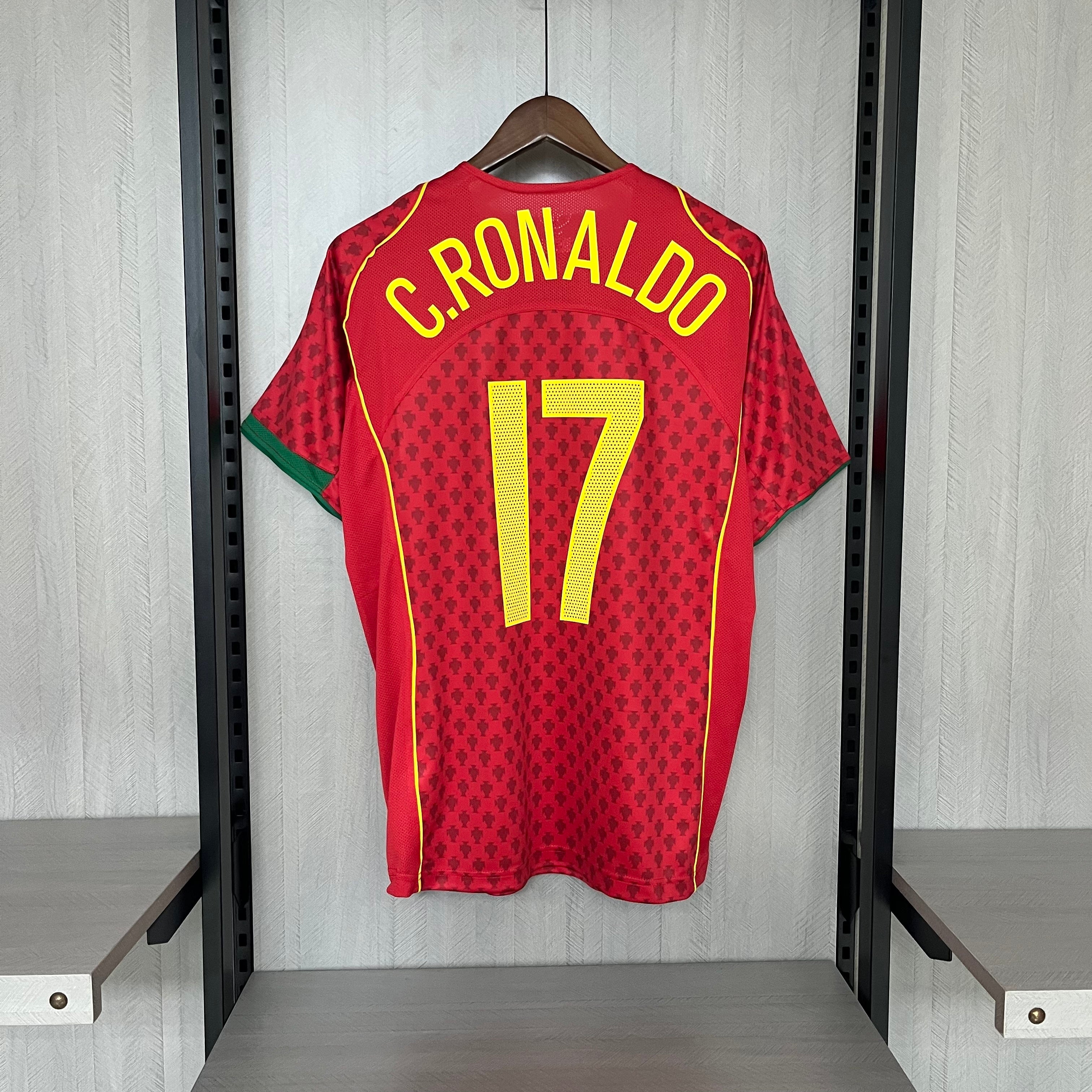 Retro Portugal 2004  Home Jersey