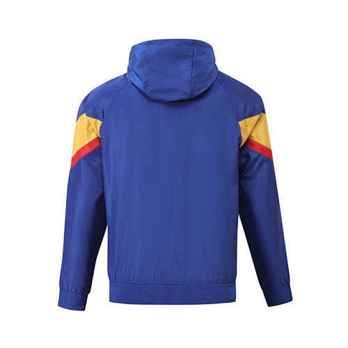 Chelsea FC Training Hoodie - Royal Blue & Yellow - Full Zip