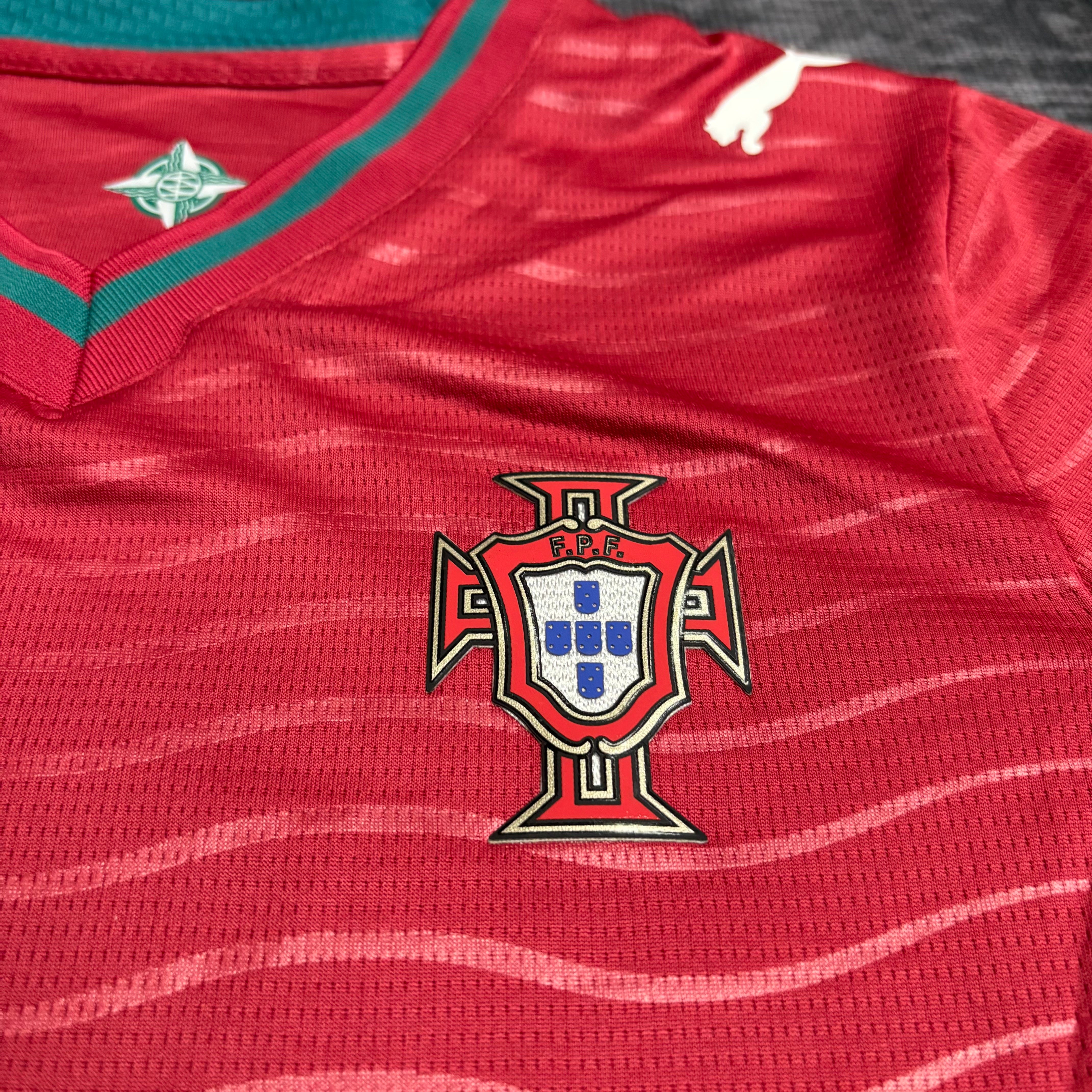 Kids 2026 Portugal home jersey