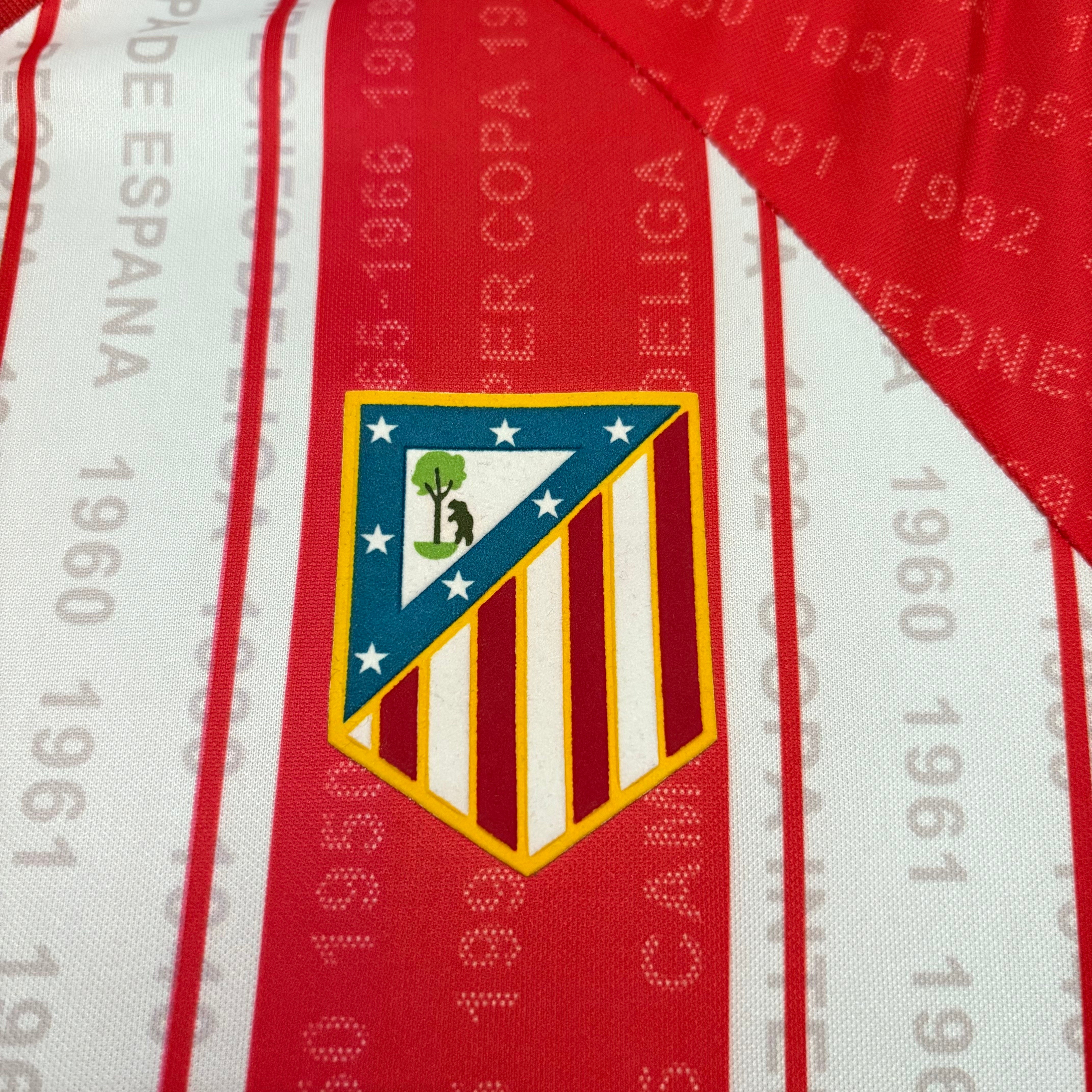 Retro Atletico Madrid 1995/96 home jersey