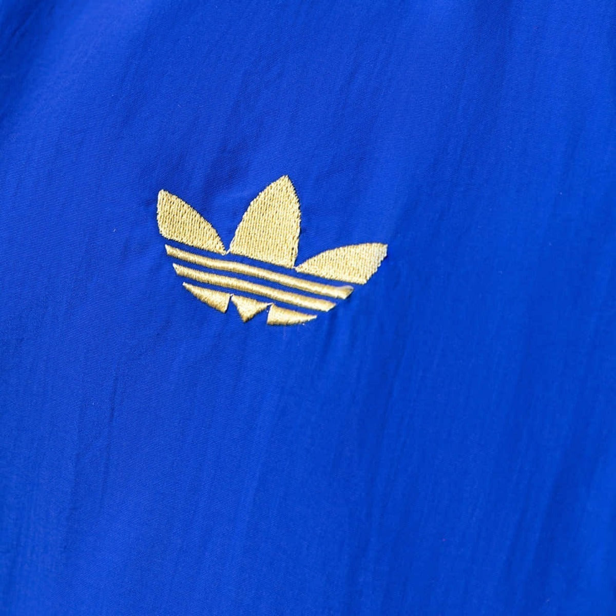 2026 Real Madrid Blue and Golden Reversible Windbreaker