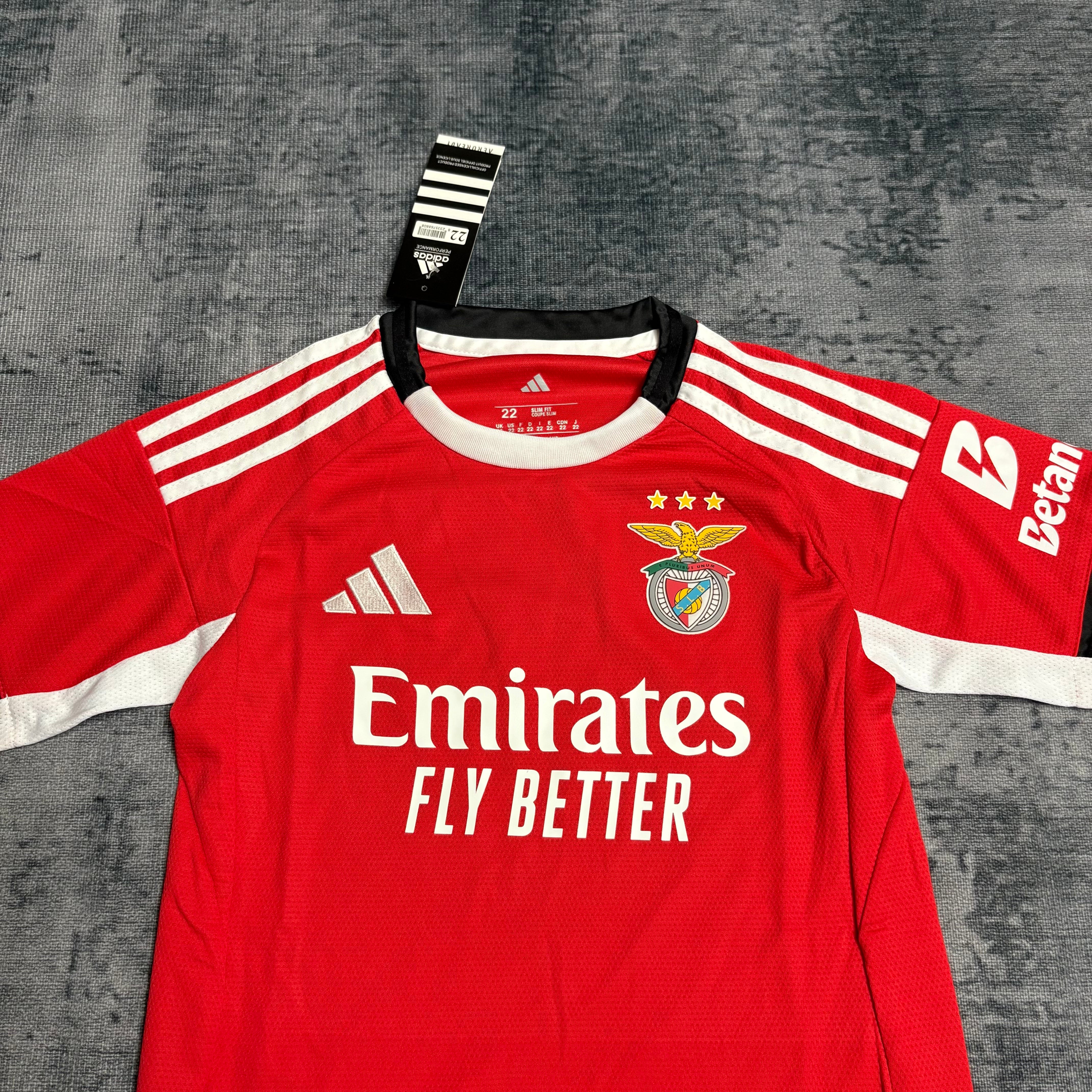 Kids 2025/26 Benfica Home Jersey