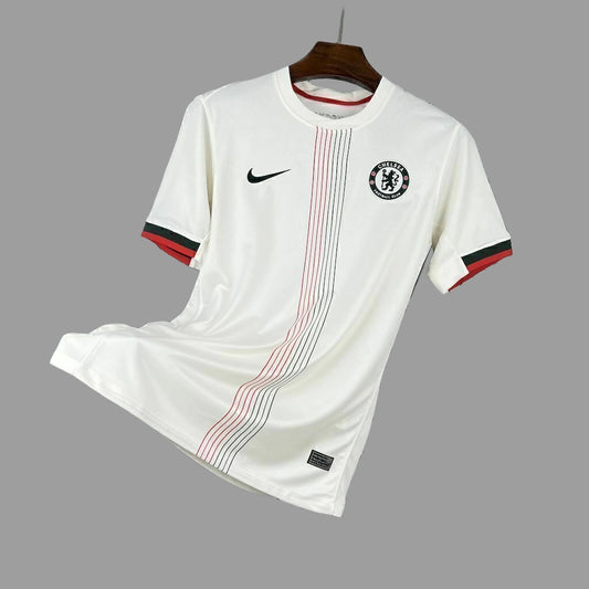 Chelsea FC Away Jersey - Official White Kit - Modern Graphic Edition