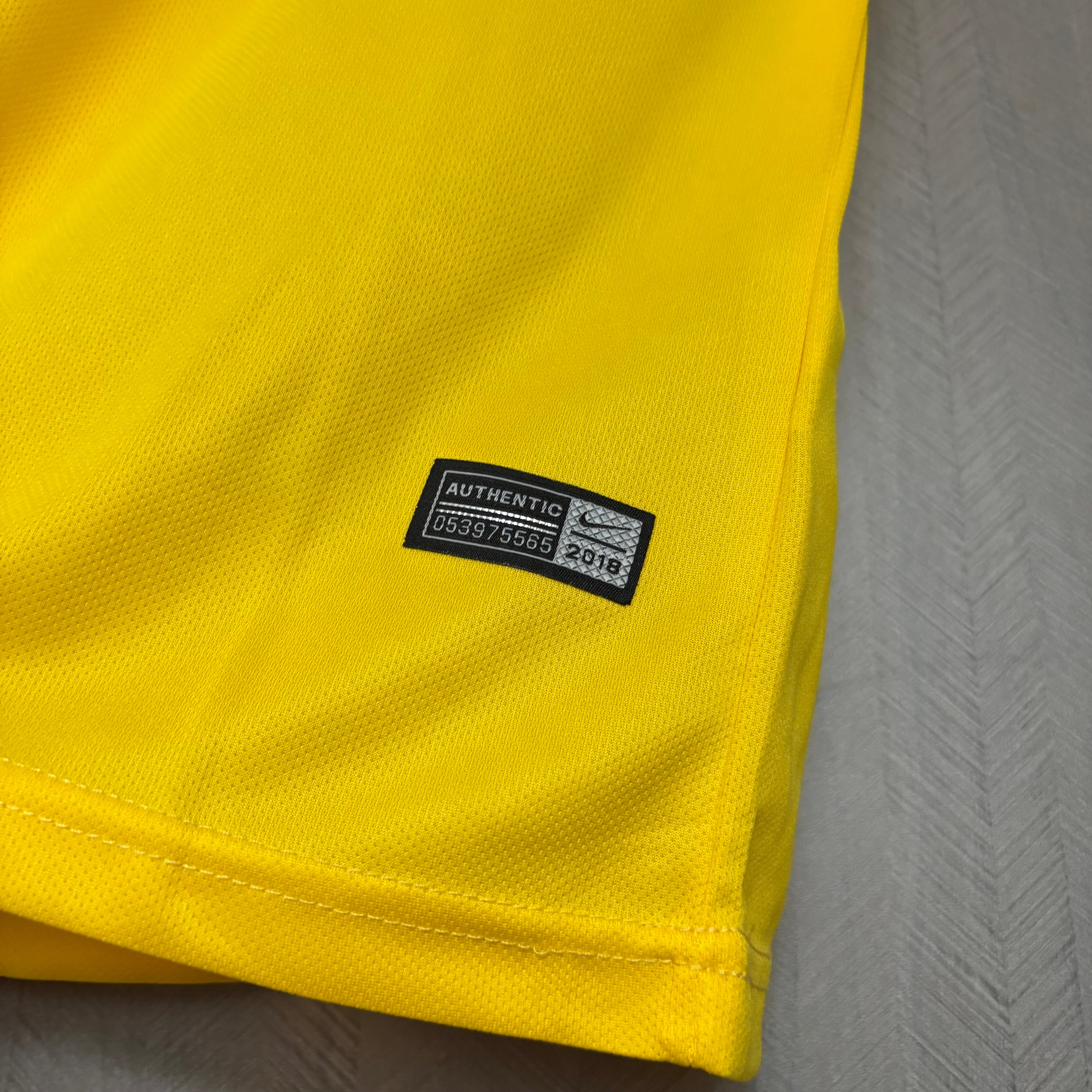 Brazil Retro Home Jersey 2018