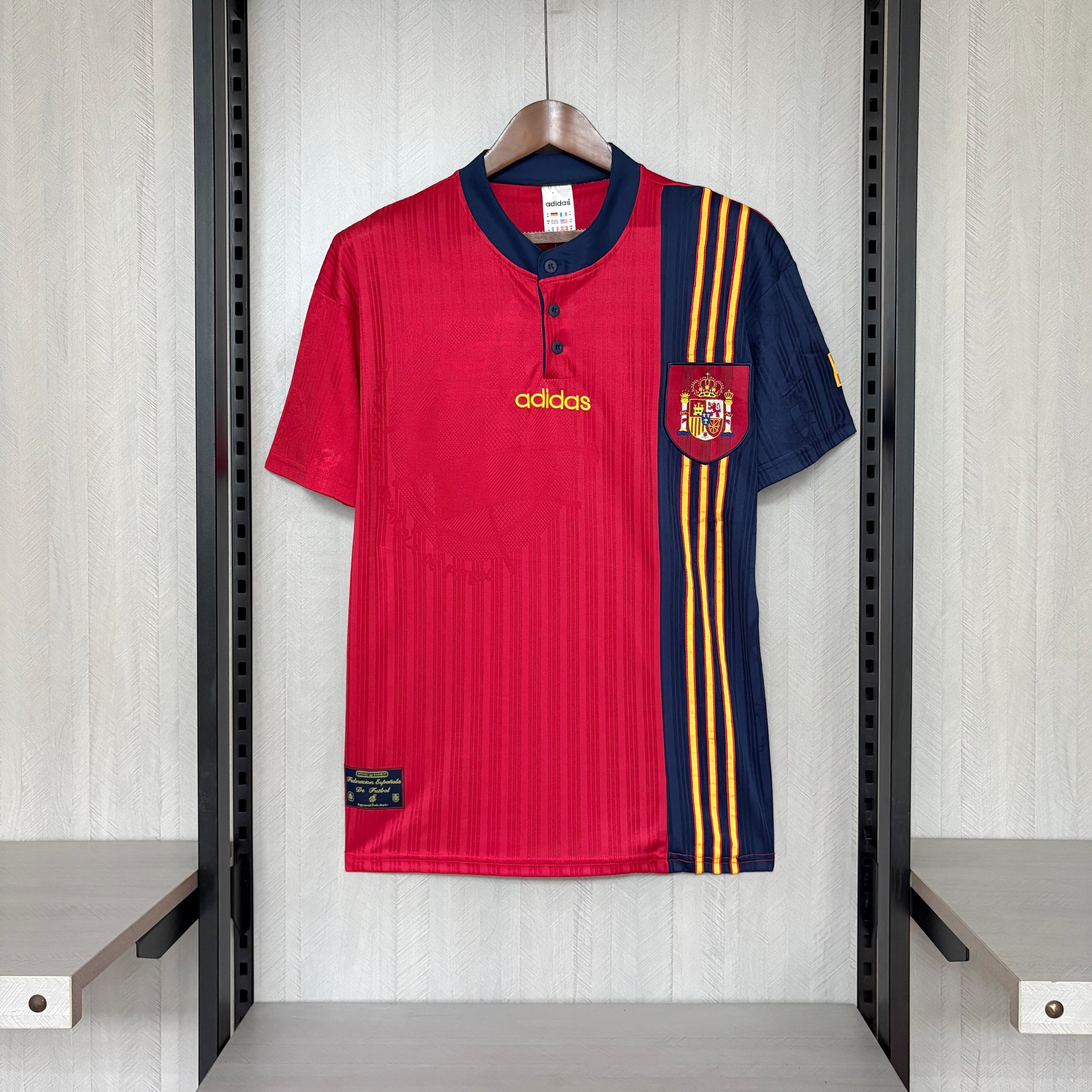 Spain Retro Home Shirt 1996