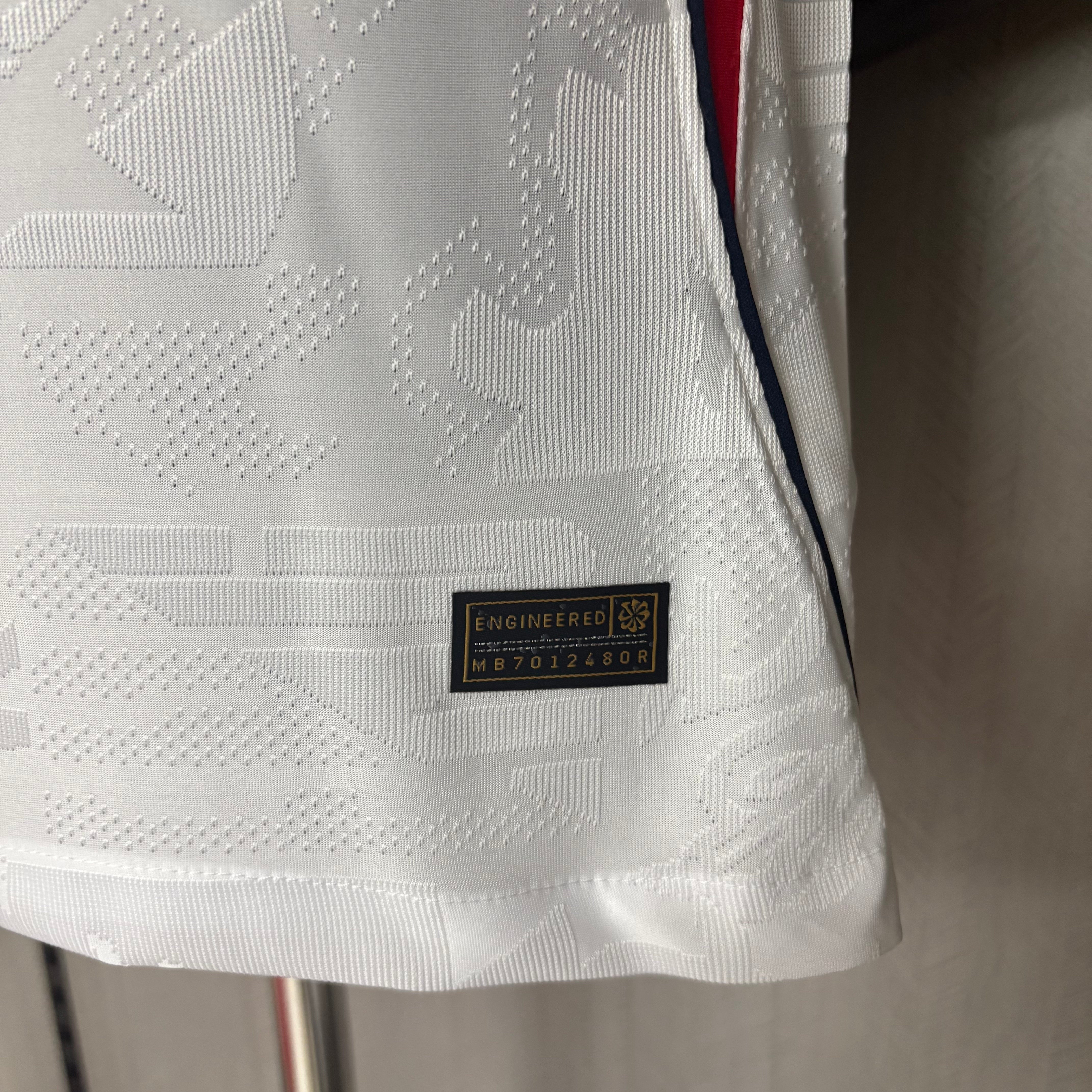 Player version England home jersey 2026
