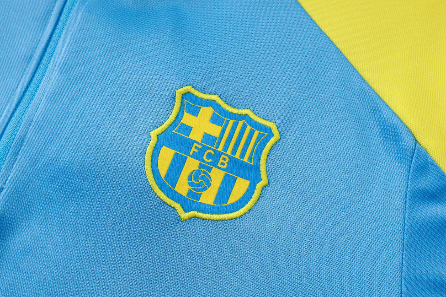 Tracksuit Barcelona Meia-La Raça Azul Claro