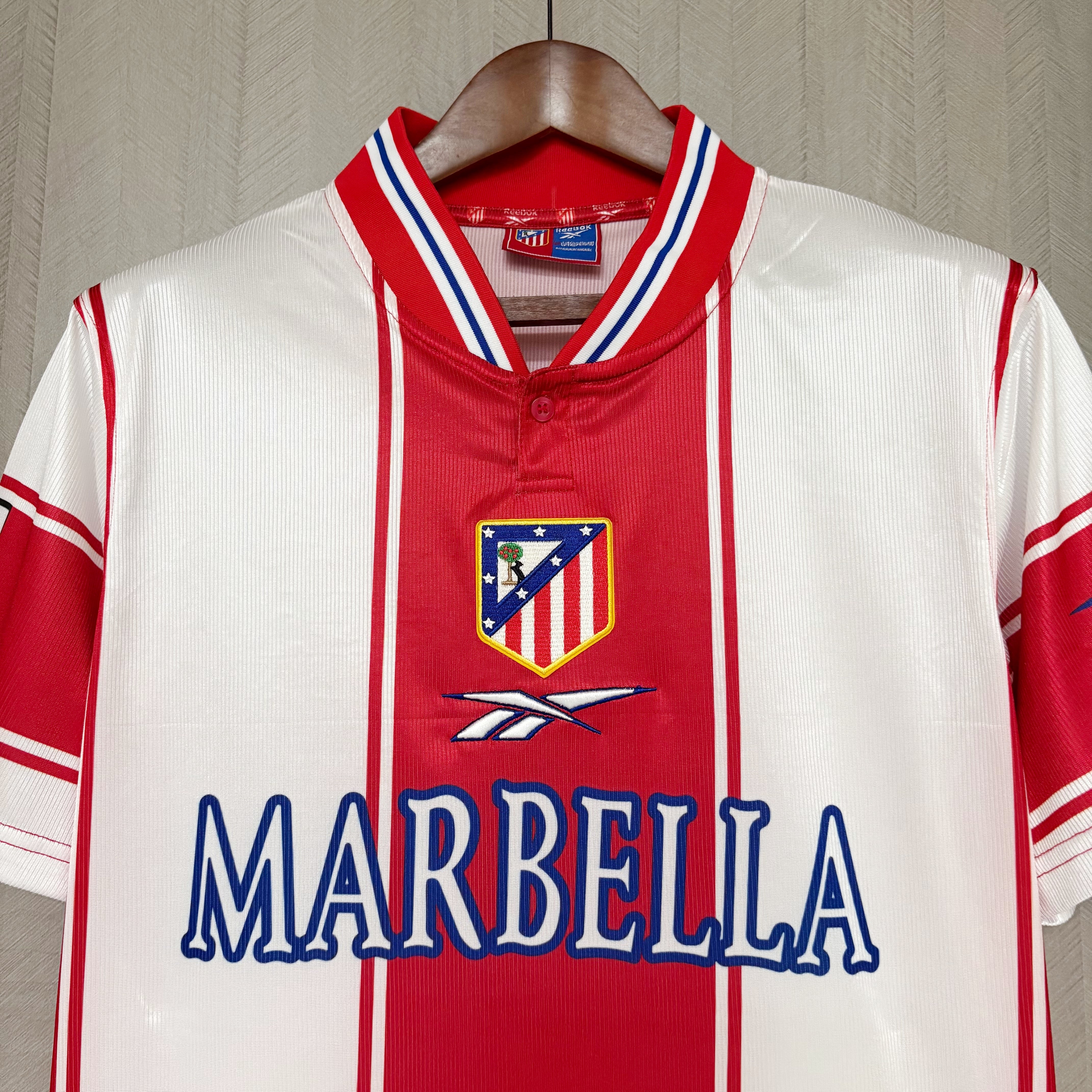 Retro 1999/00Atletico Madrid Home Jersey