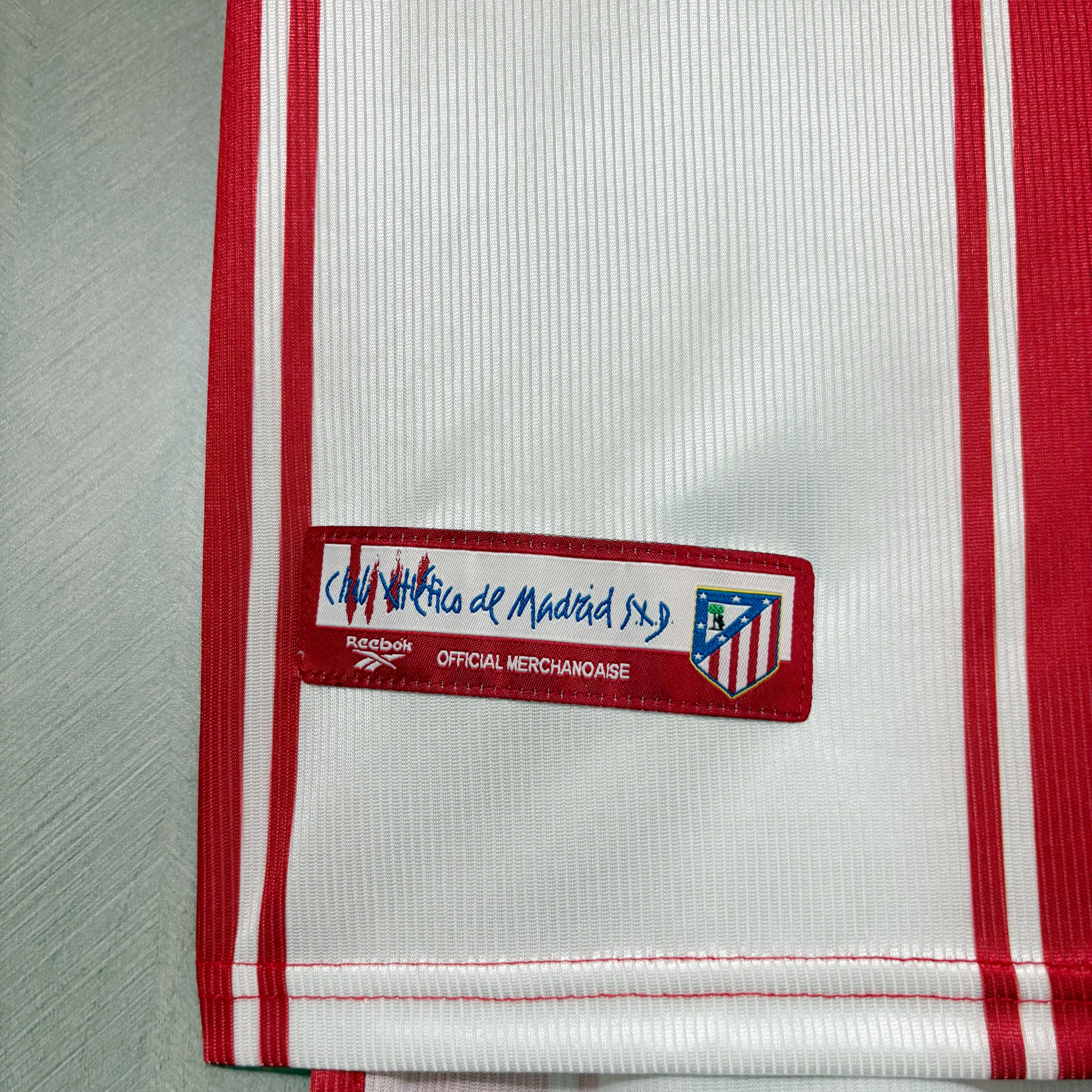 Retro 1999/00Atletico Madrid Home Jersey