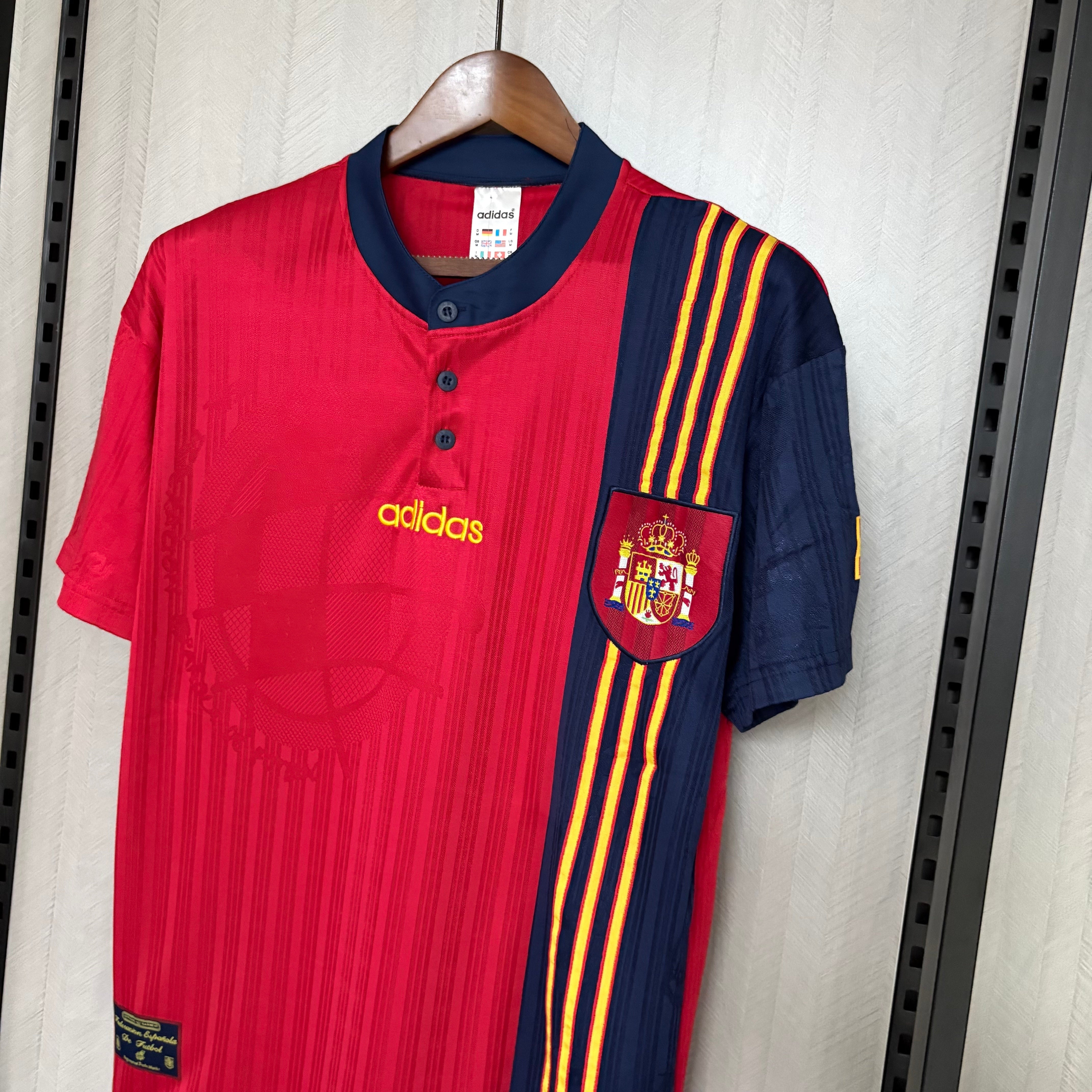 Spain Retro Home Shirt 1996