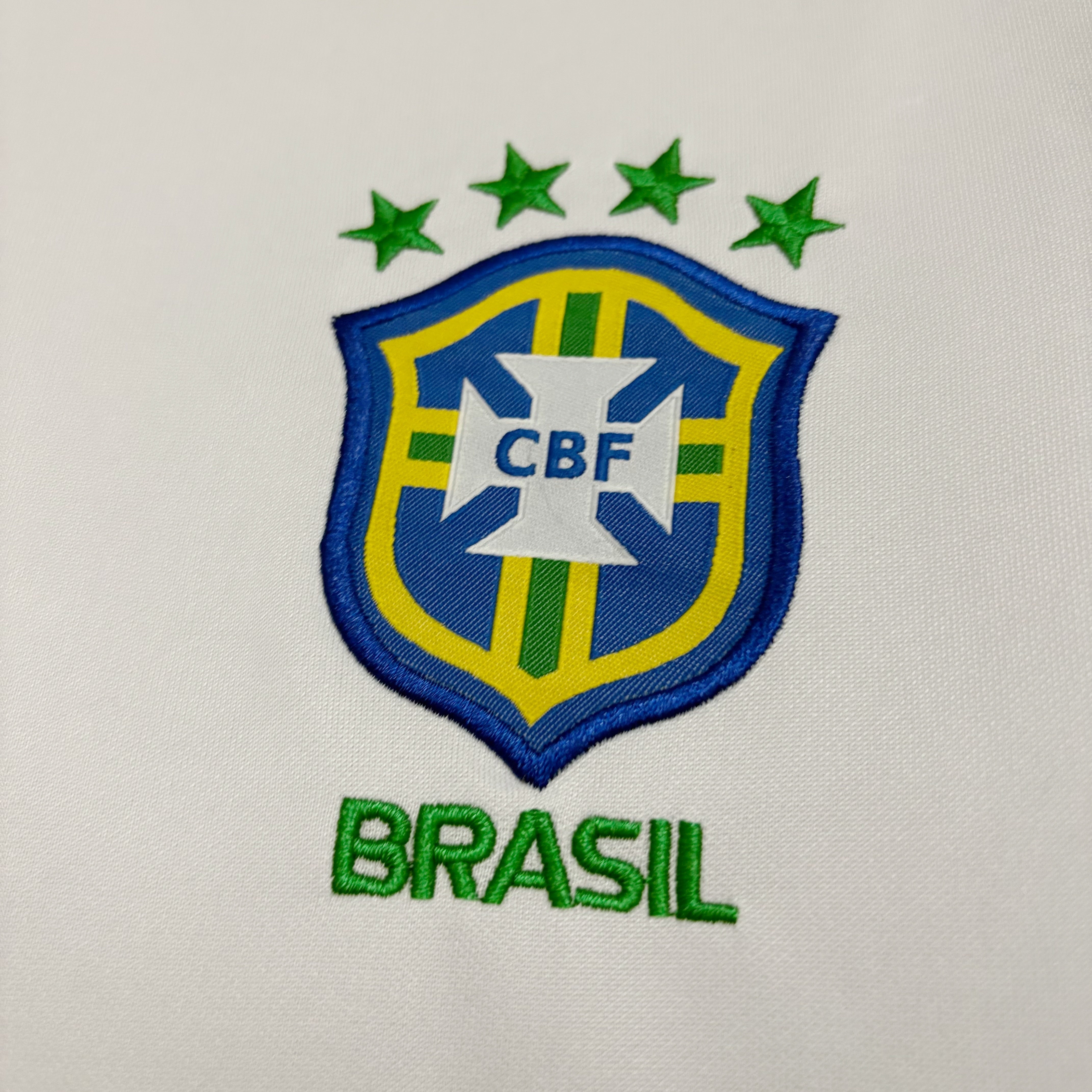 Retro 1998 Brazil White Jersey