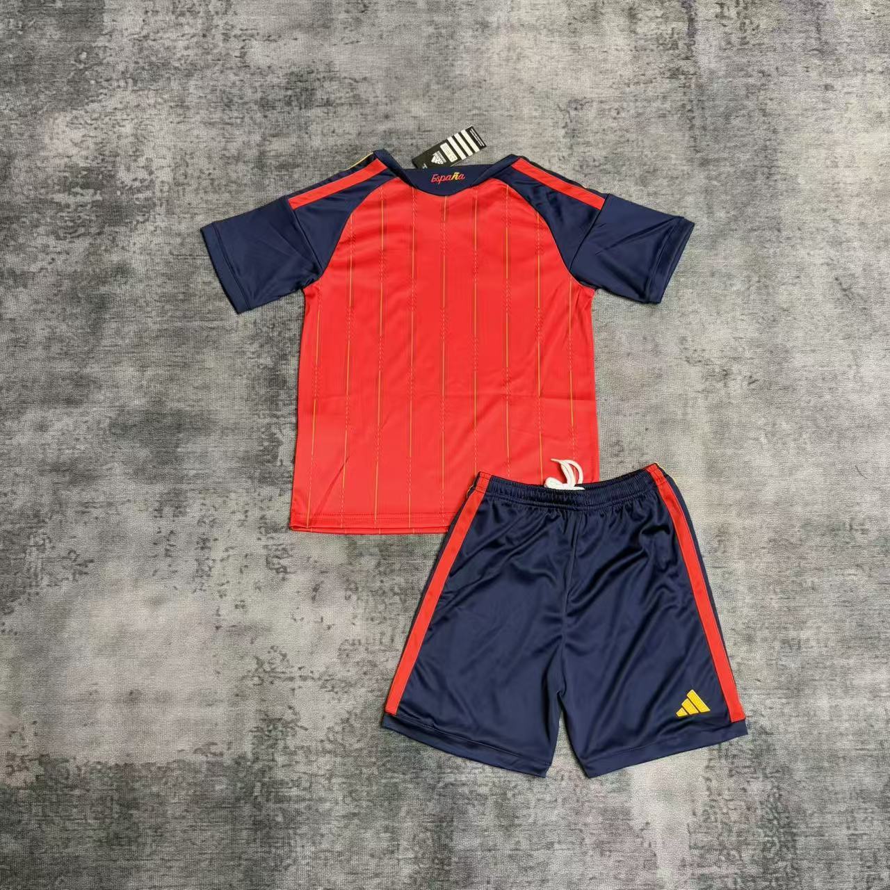 Kids 2026 Spain Home Jersey