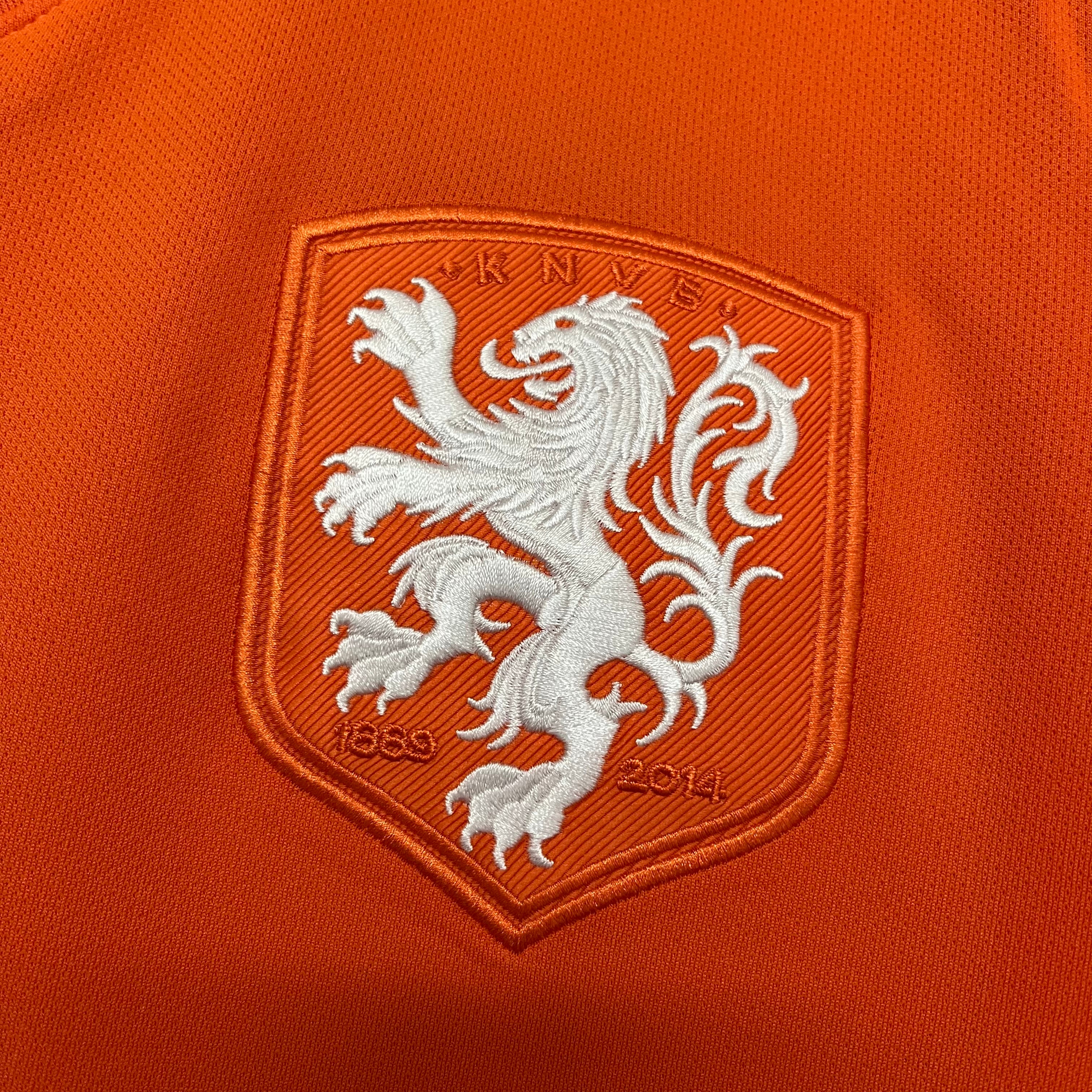 Retro Holland 2014 home jersey