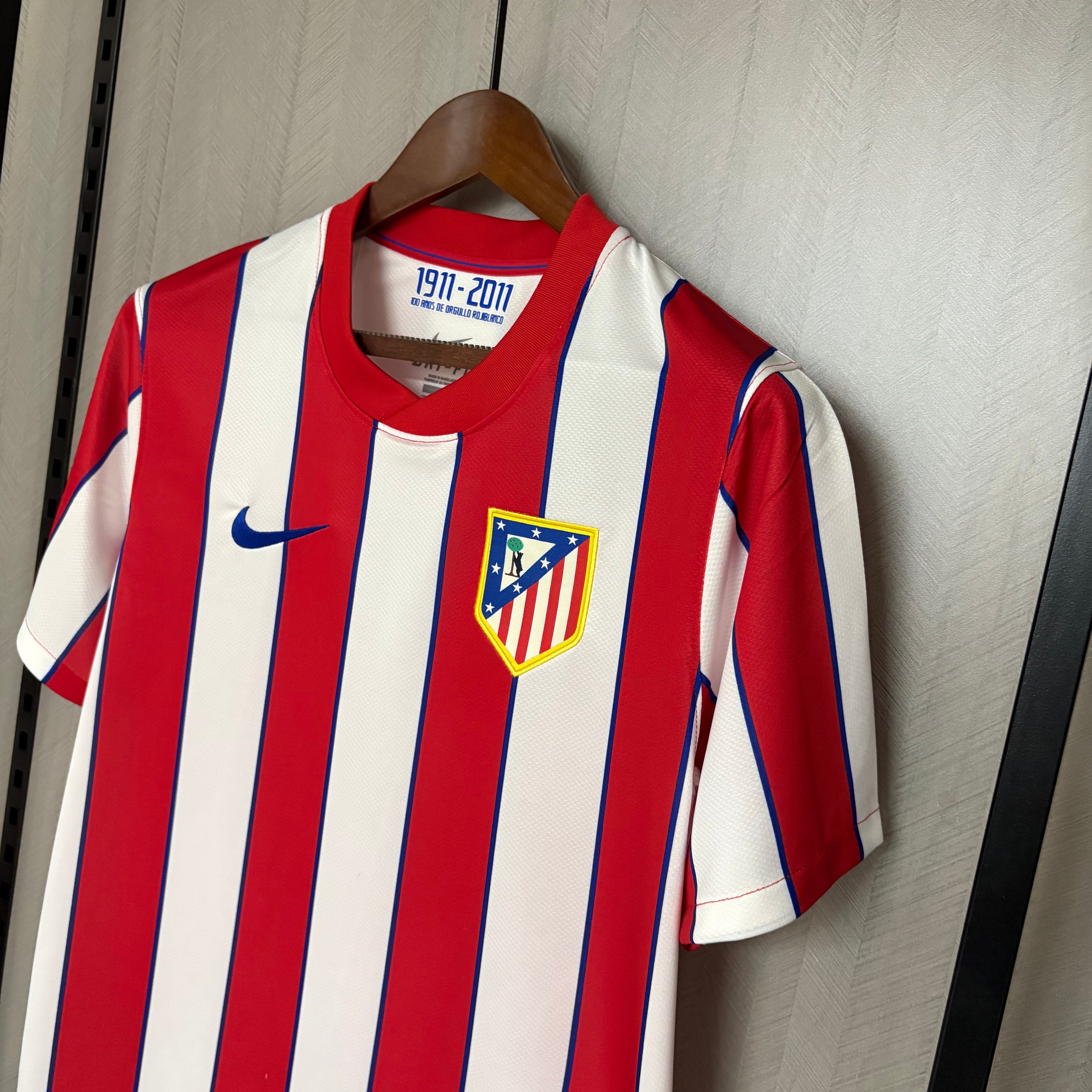 Retro 2011/12 Atletico Madrid Champions League Edition Home Jersey