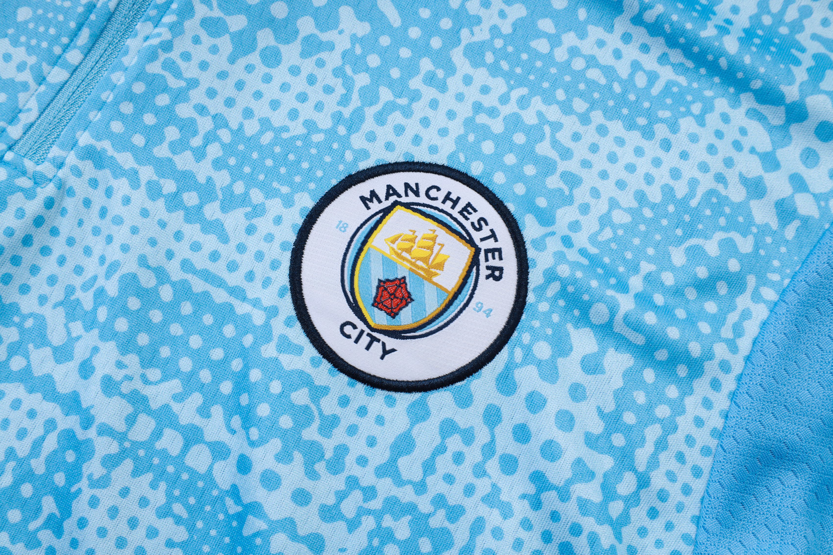 Light blue manchester city tracksuit