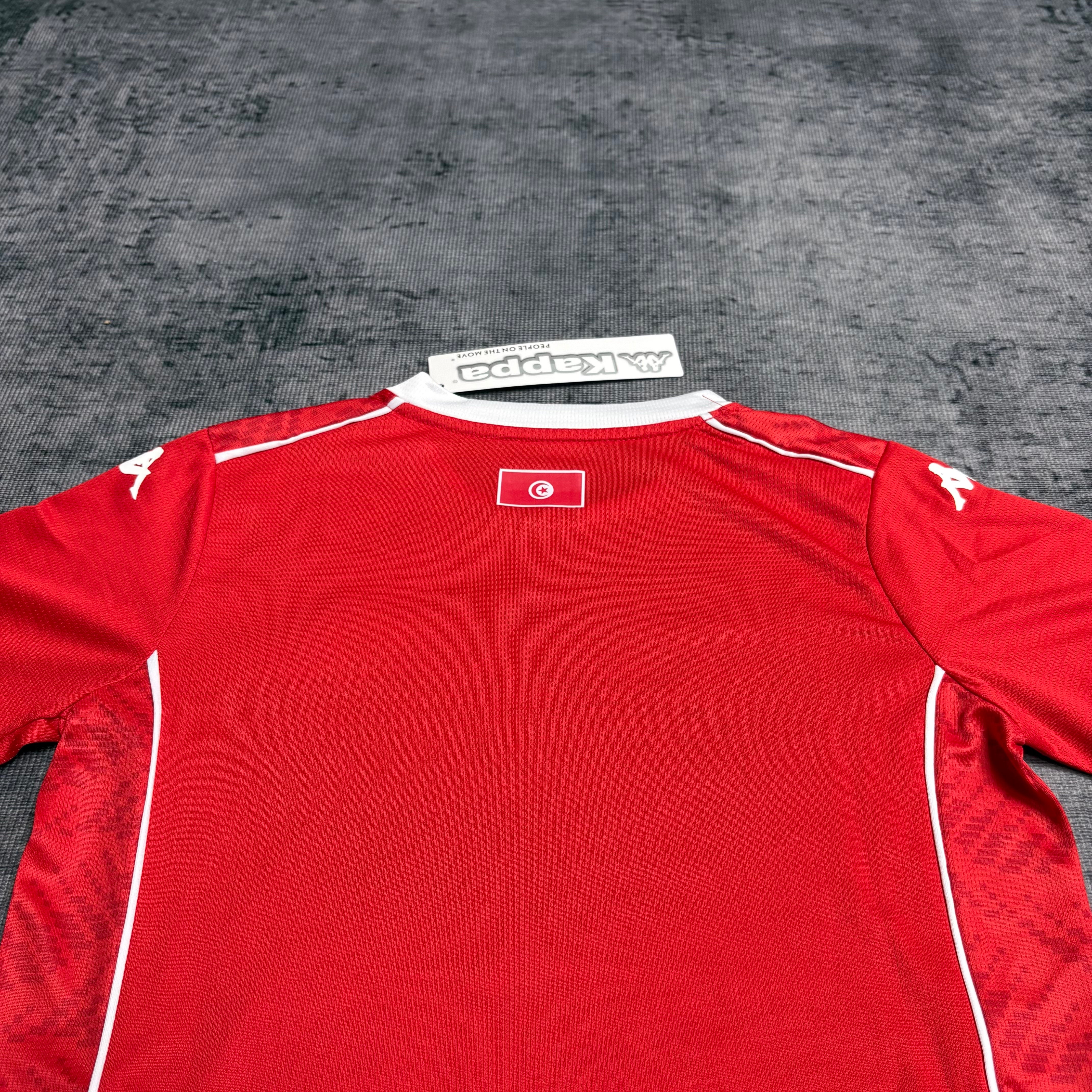 Kids 2026 Tunisia Home Jersey