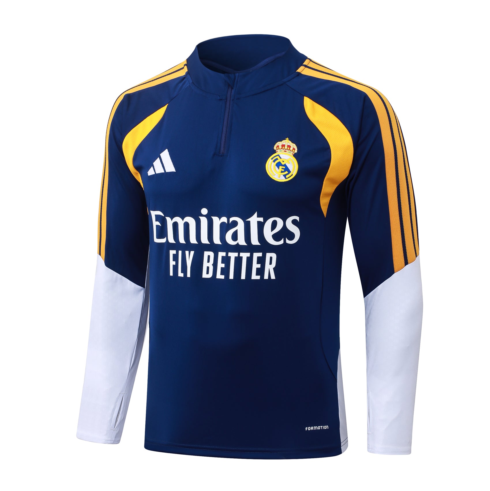 Tracksuit Real Madrid White Sleeves