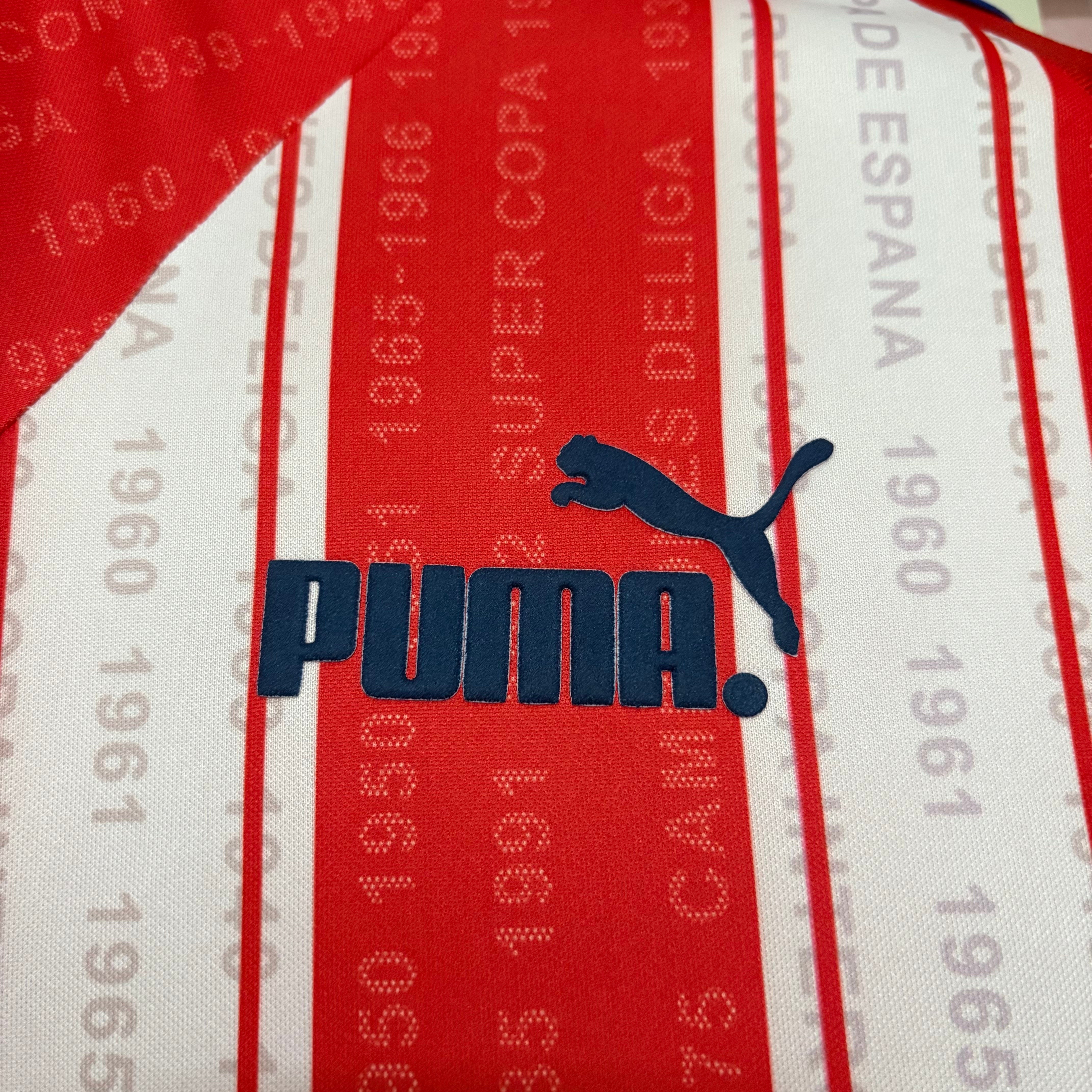 Retro Atletico Madrid 1995/96 home jersey