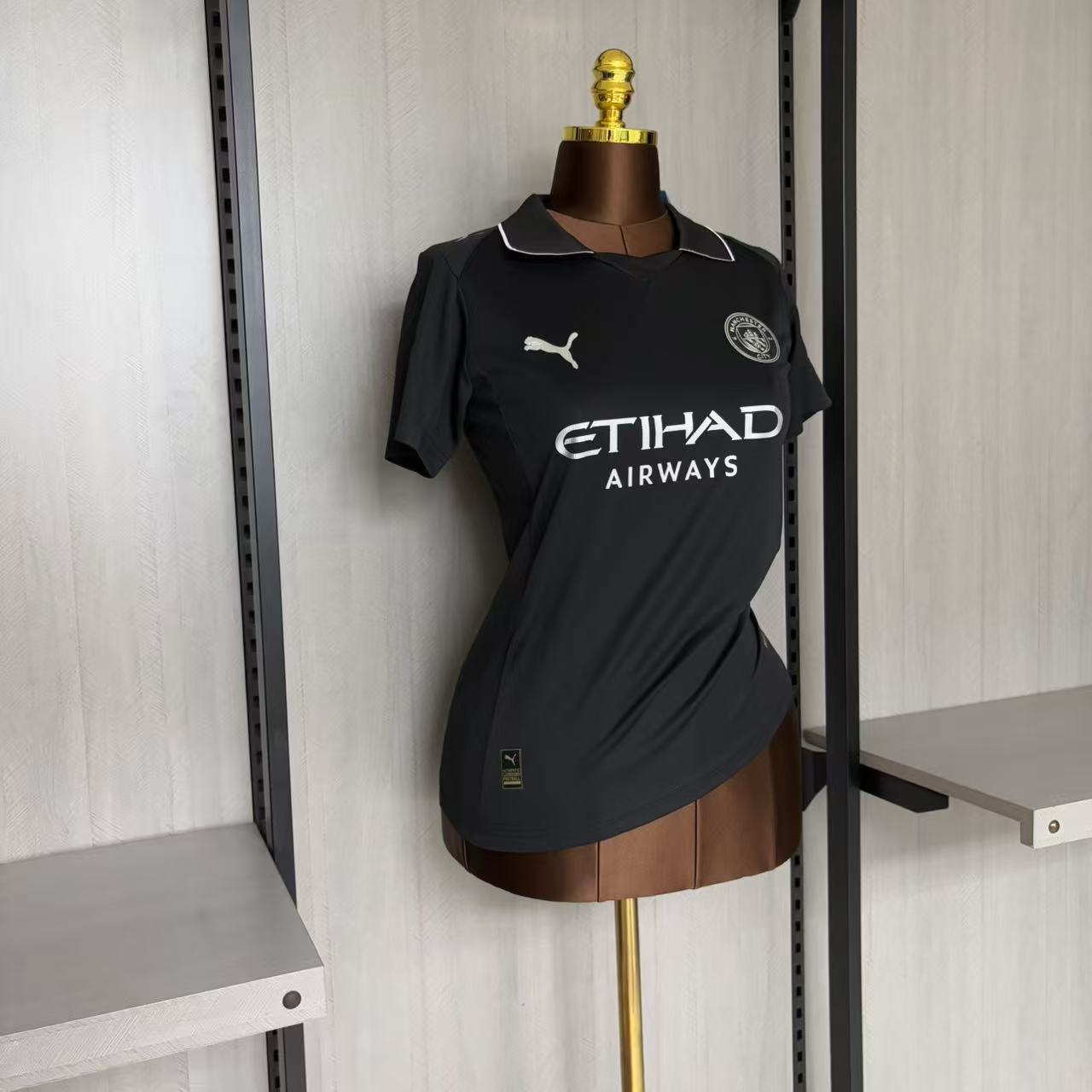 Women's 2025/26 Manchester City Black Jersey