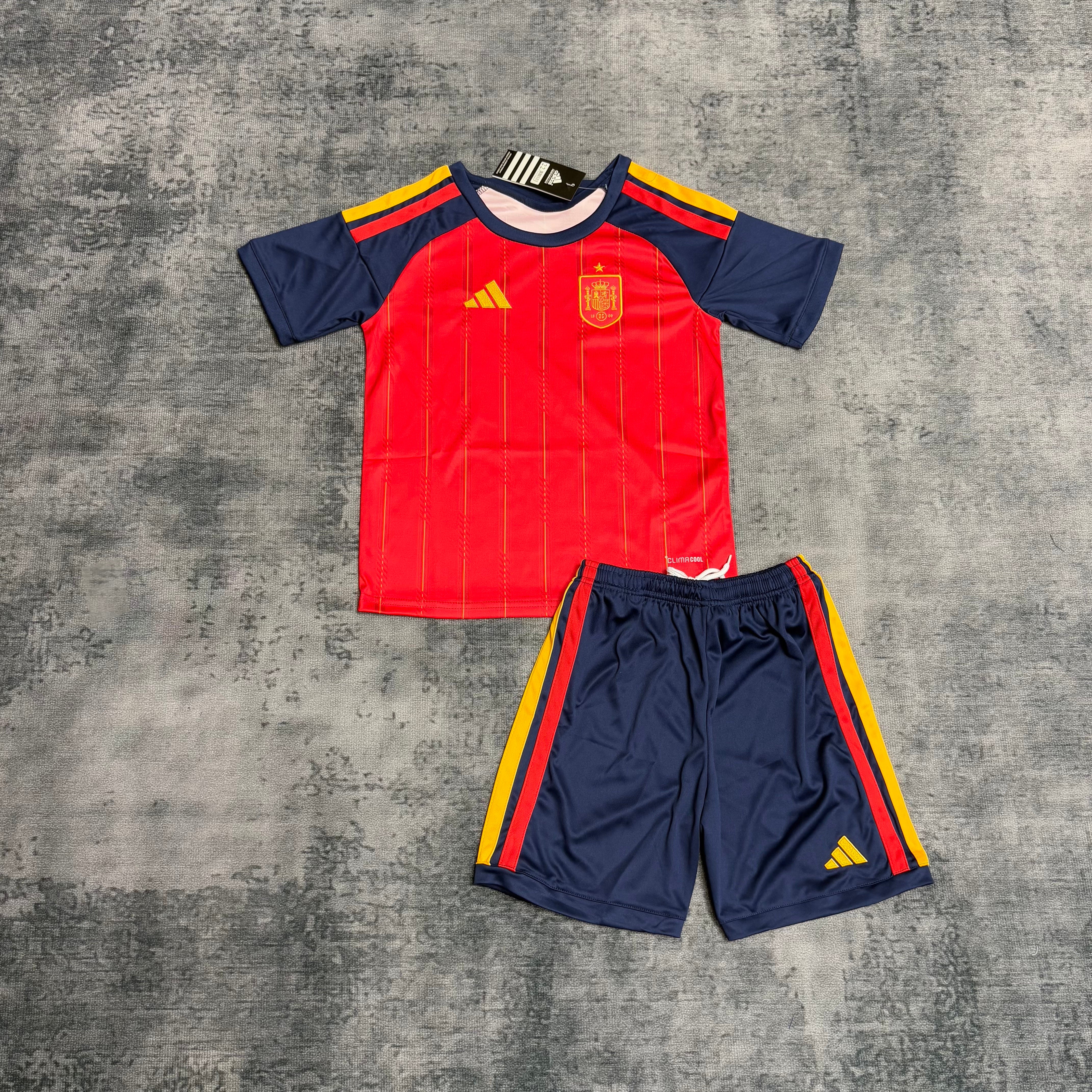 Kids 2026 Spain Home Jersey