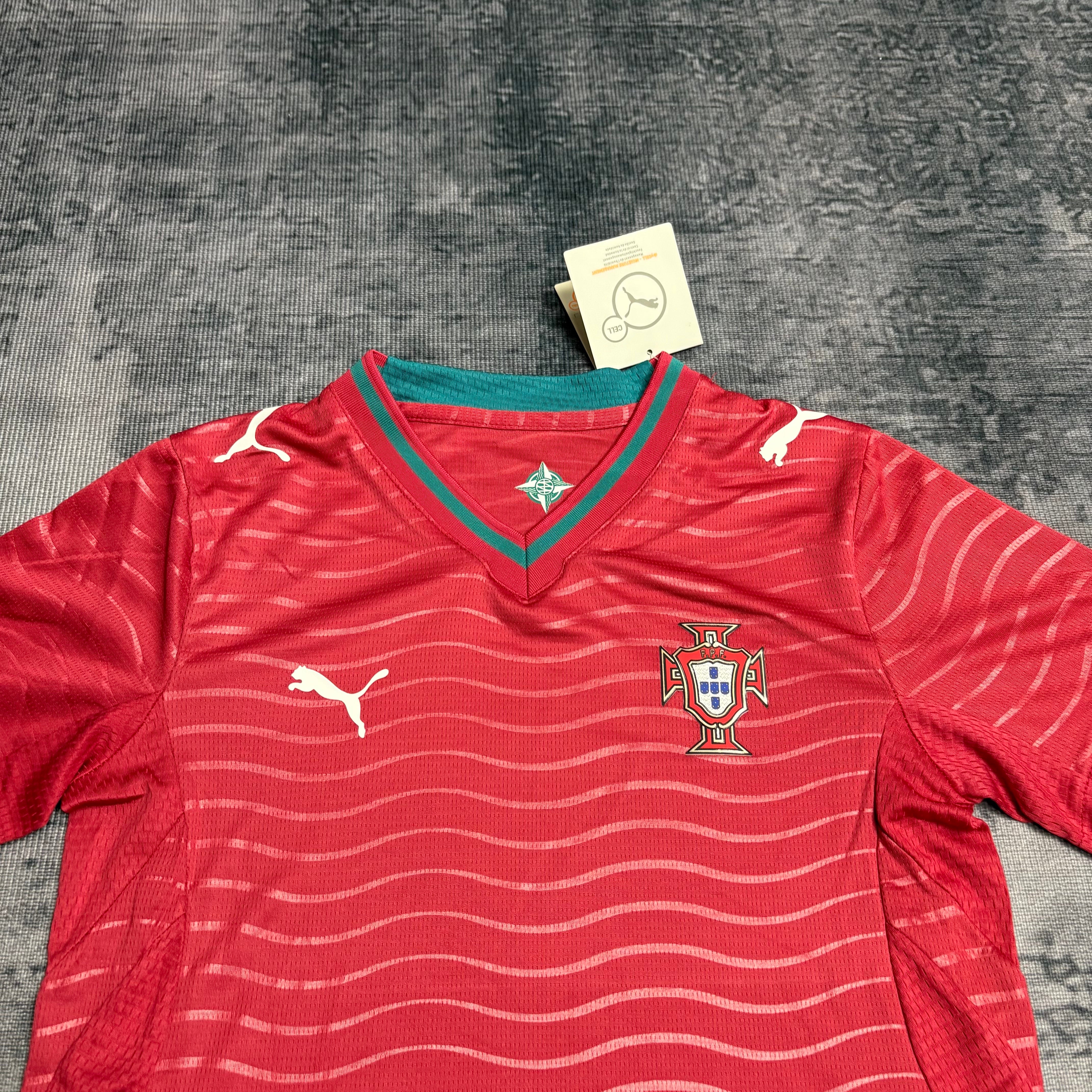 Kids 2026 Portugal home jersey
