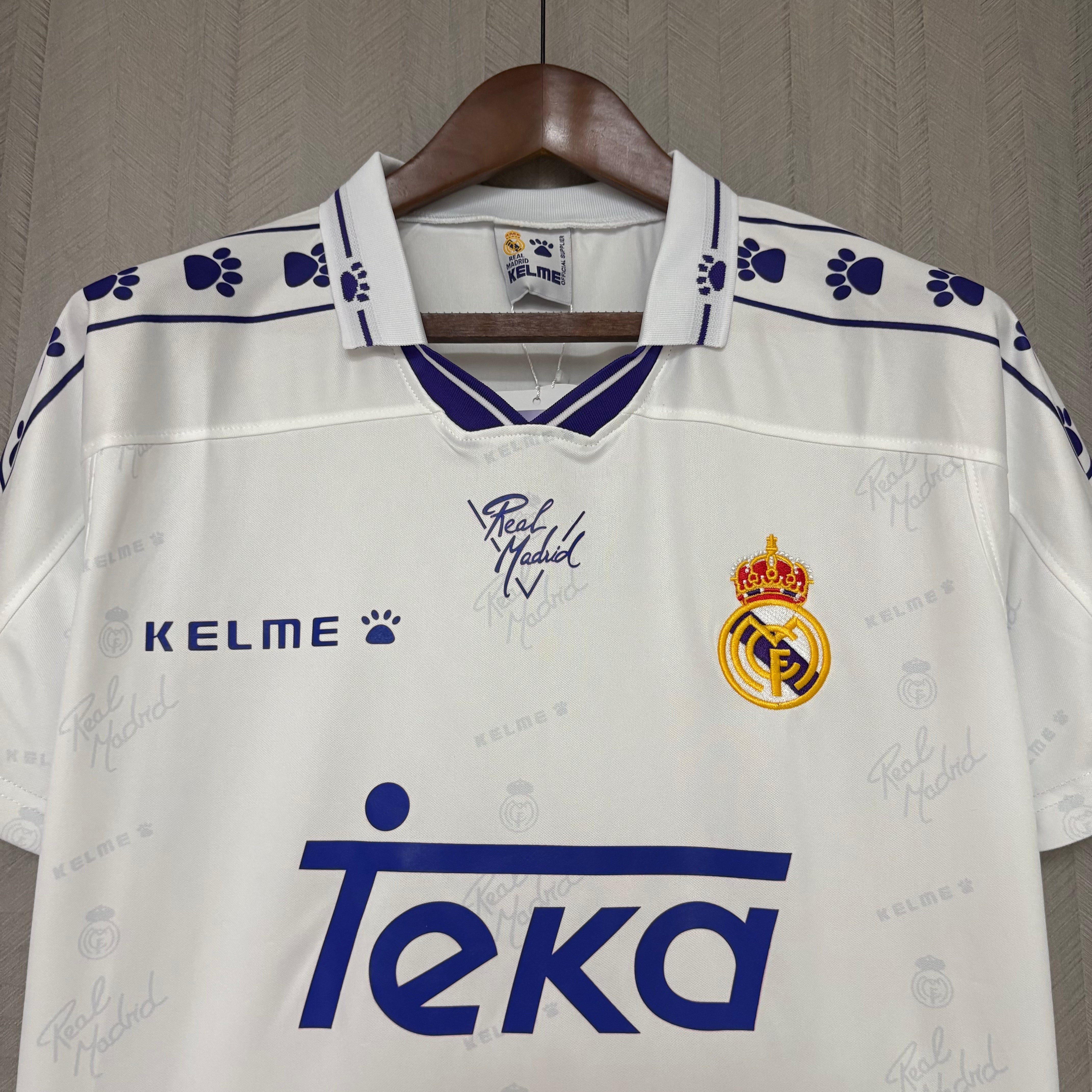 Real Madrid Retro Home Shirt 96/97
