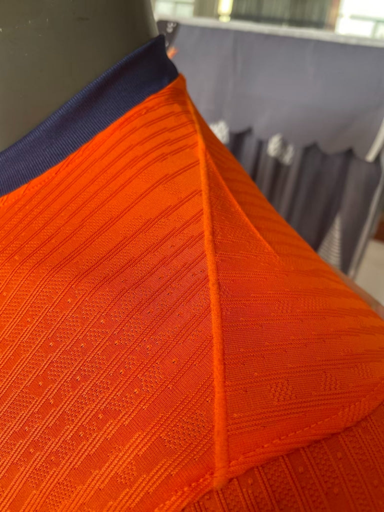 Netherlands 25/26 Home Shirt - Iconic Orange - OFFICIAL PLAYER VERSION (Authentic)