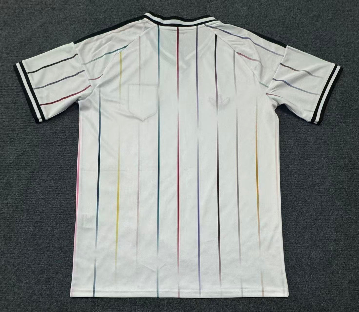 Japan World Cup 26 Shirt - White with Multicolour Stripes - OFFICIAL FAN VERSION
