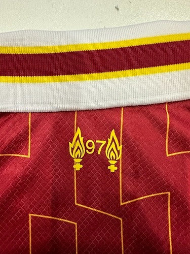 Liverpool FC 24/25 Home Shirt - Red & Yellow - OFFICIAL FAN VERSION (Stadium)